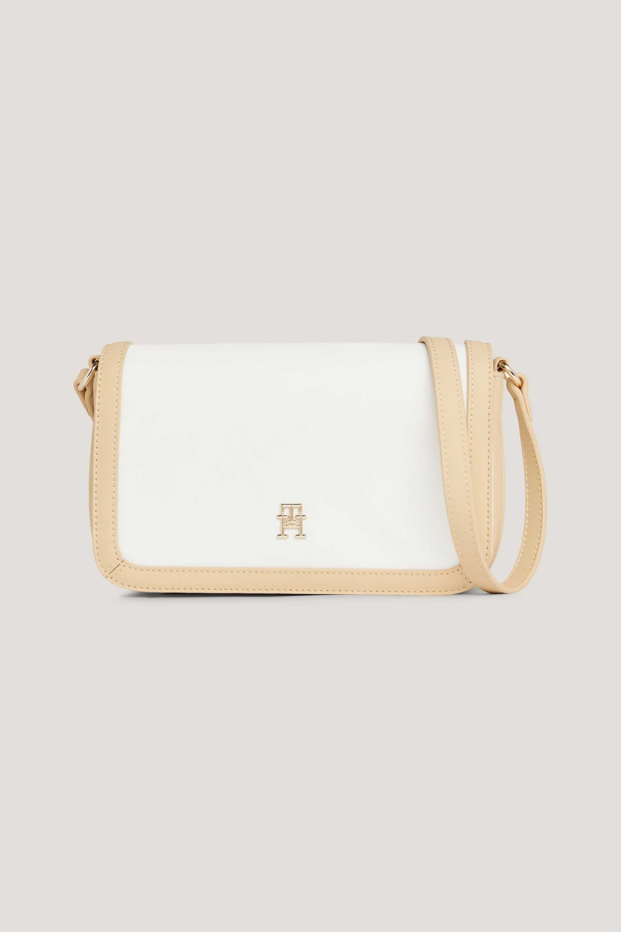 Tommy Hilfiger γυναικεία τσάντα crossbody με colour block σχέδιο και μεταλλικό μονόγραμμα | ONE SIZE