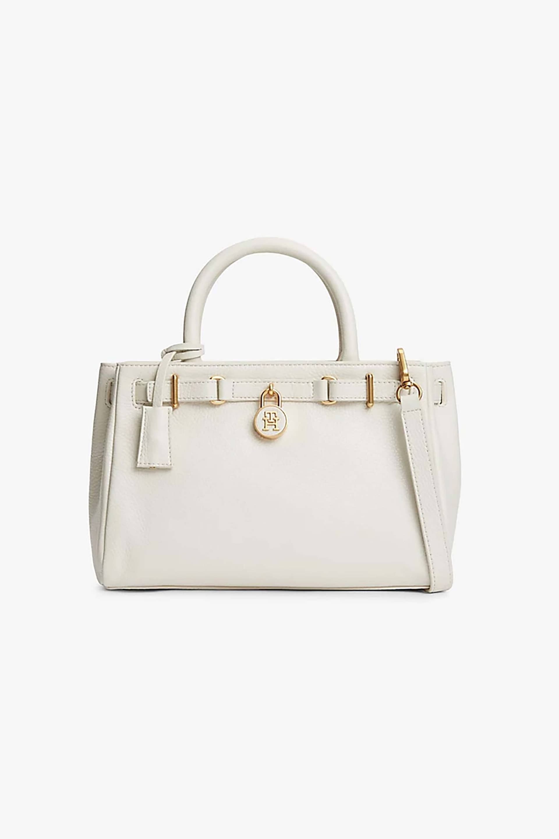 Tommy Hilfiger γυναικεία τσάντα tote με μεταλλικό μονόγραμμα "American Icon" | ONE SIZE