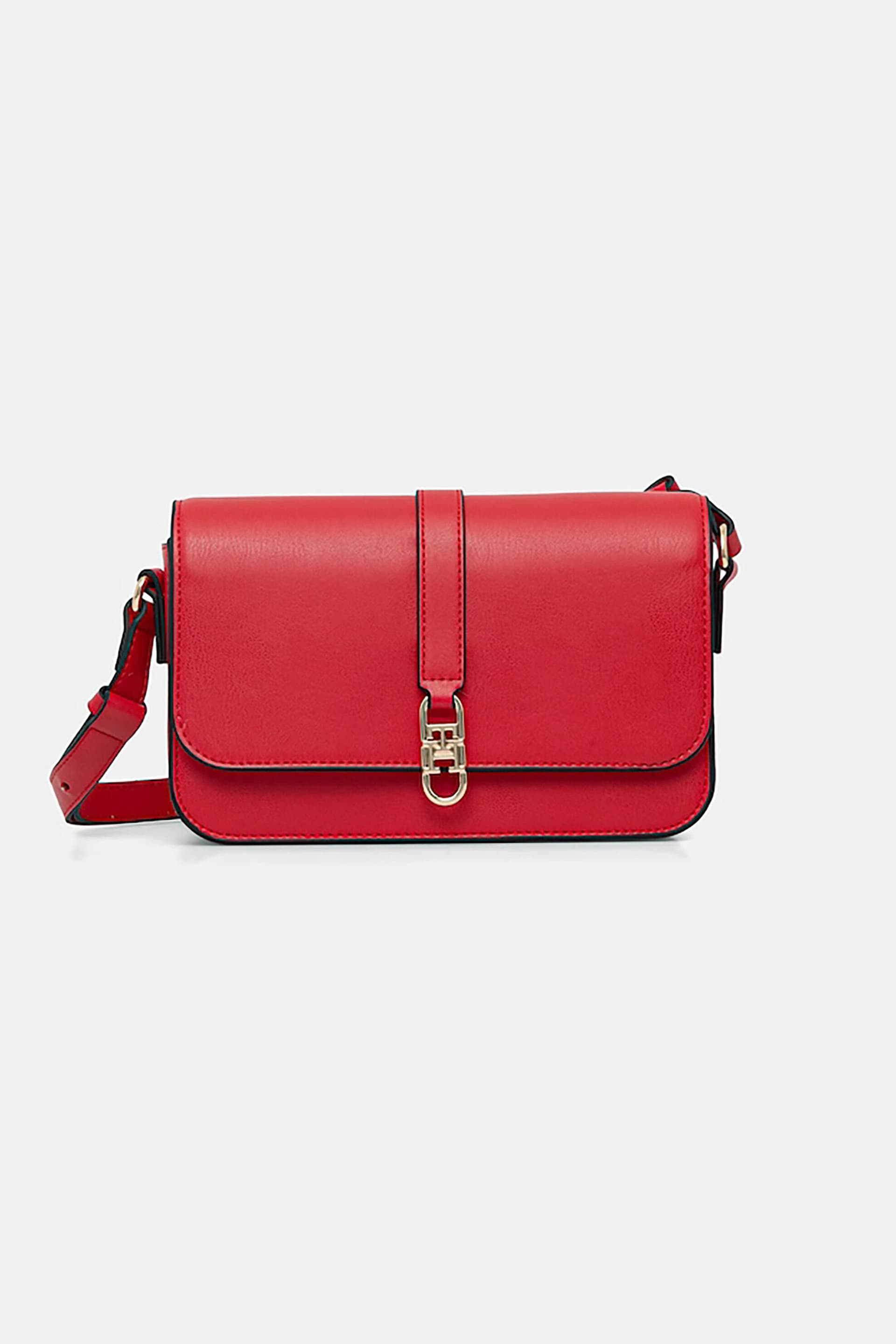 Tommy Hilfiger γυναικεία τσάντα ώμου/crossbody με μεταλλικό monogram "Libre"