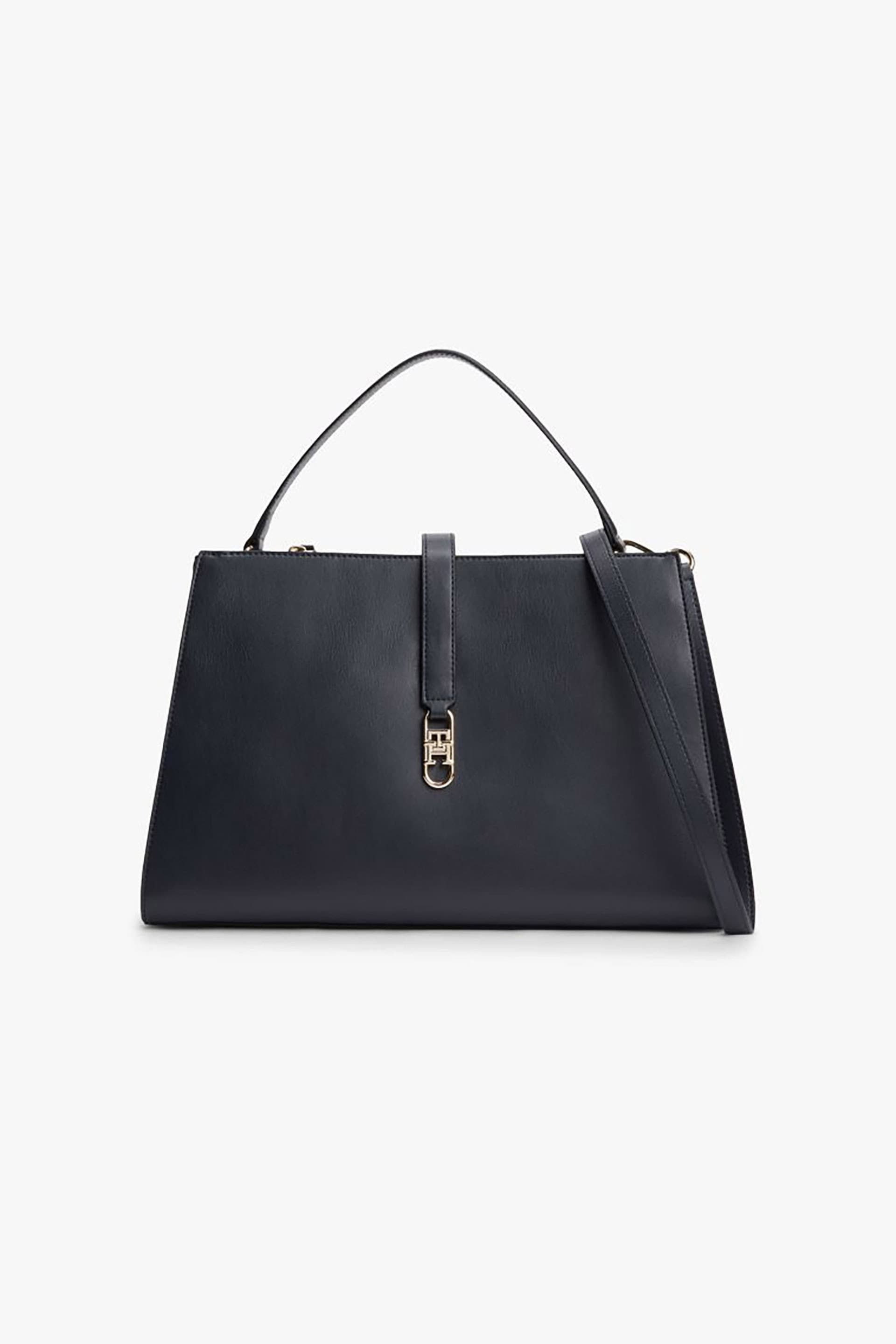 Guess γυναικεία τσάντα χειρός/crossbody με μεταλλικό monogram "Libre" | ONE SIZE