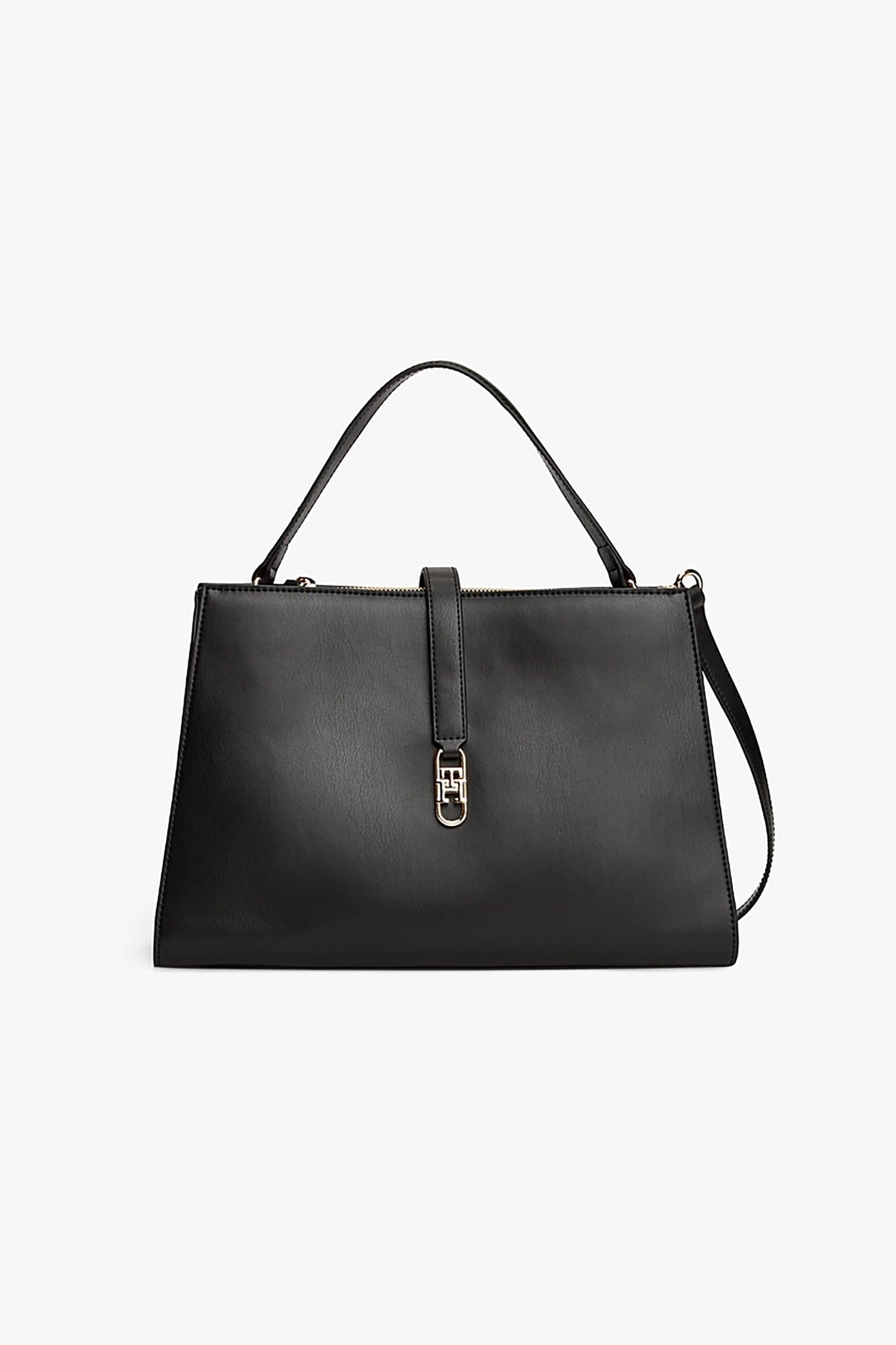 Guess γυναικεία τσάντα χειρός/crossbody με μεταλλικό monogram "Libre" | ONE SIZE