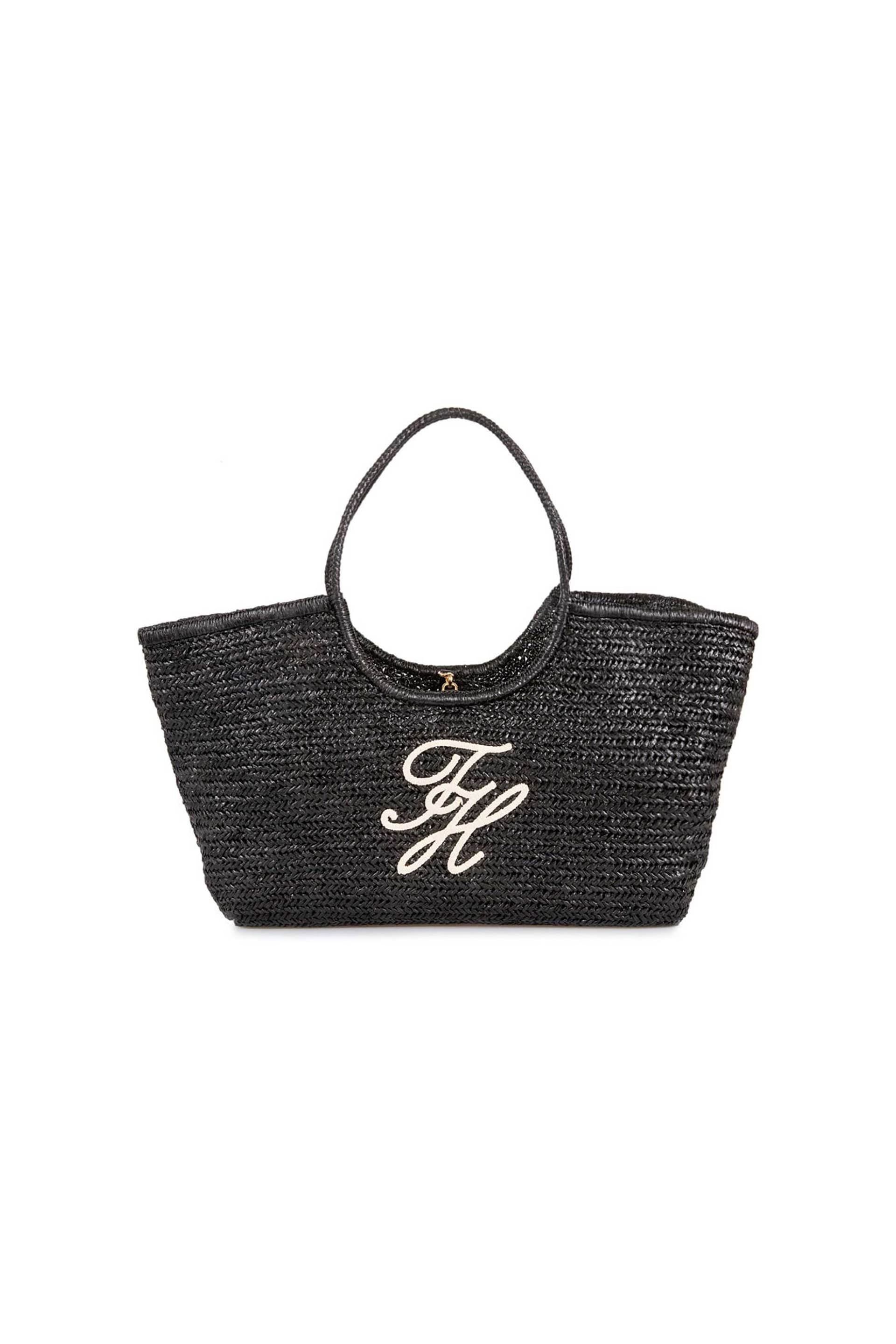 Tommy Hilfiger γυναικεία τσάντα tote με ανάγλυφο monogram "TH Elev" | ONE SIZE