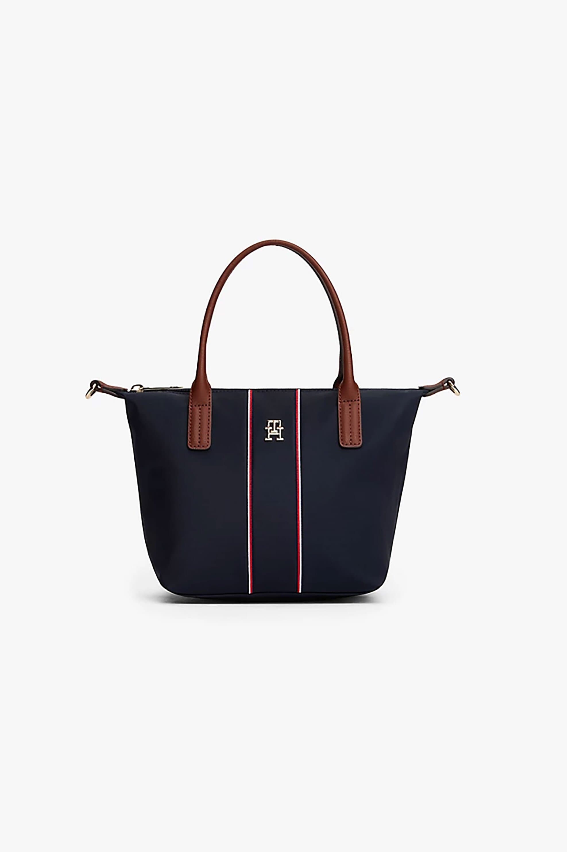 Tommy Hilfiger γυναικεία mini τσάντα tote με μεταλλικό monogram "Popette" | ONE SIZE