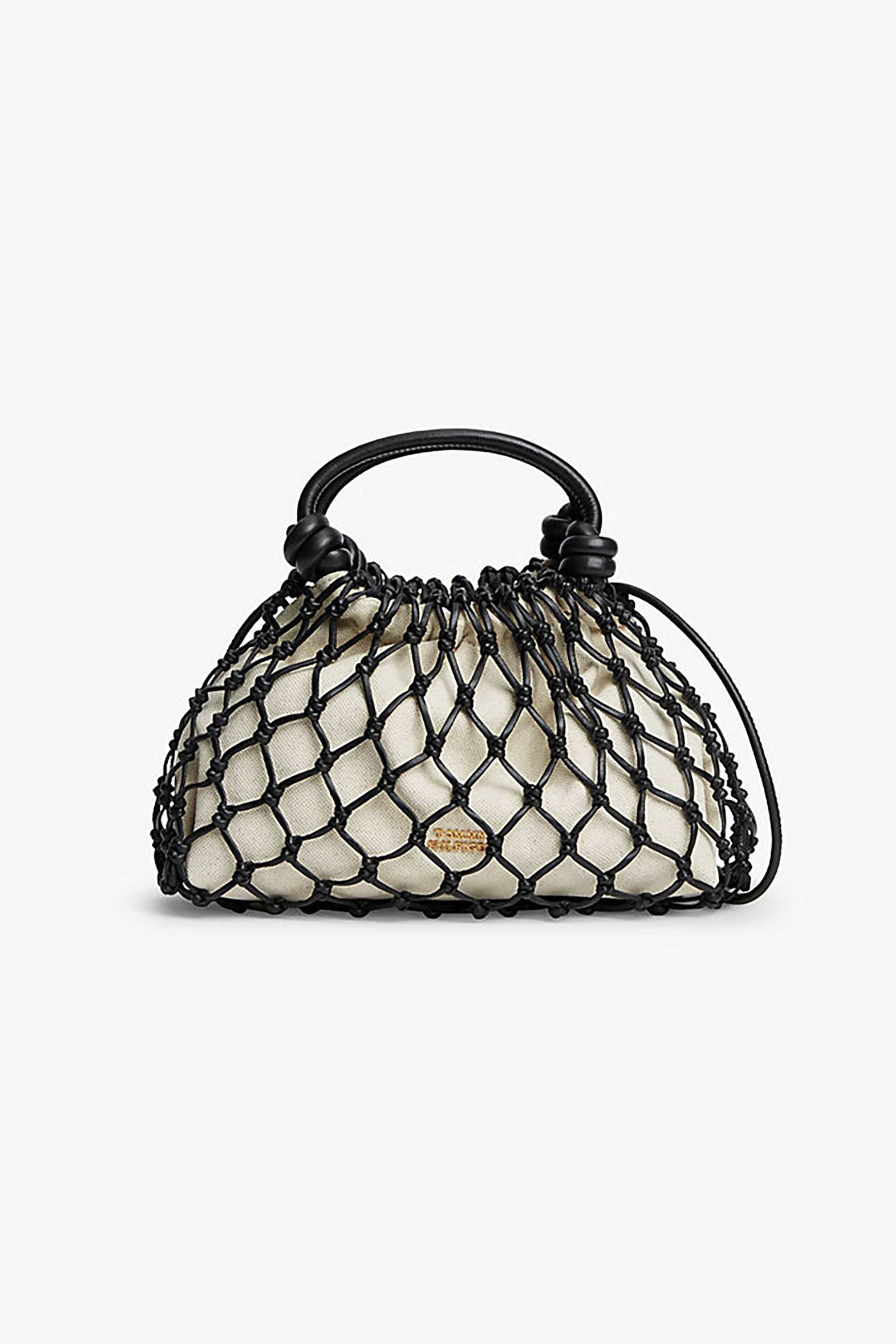 Tommy Hilfiger γυναικείo mini bag με σχέδιο μακραμέ "TH Soft" | ONE SIZE