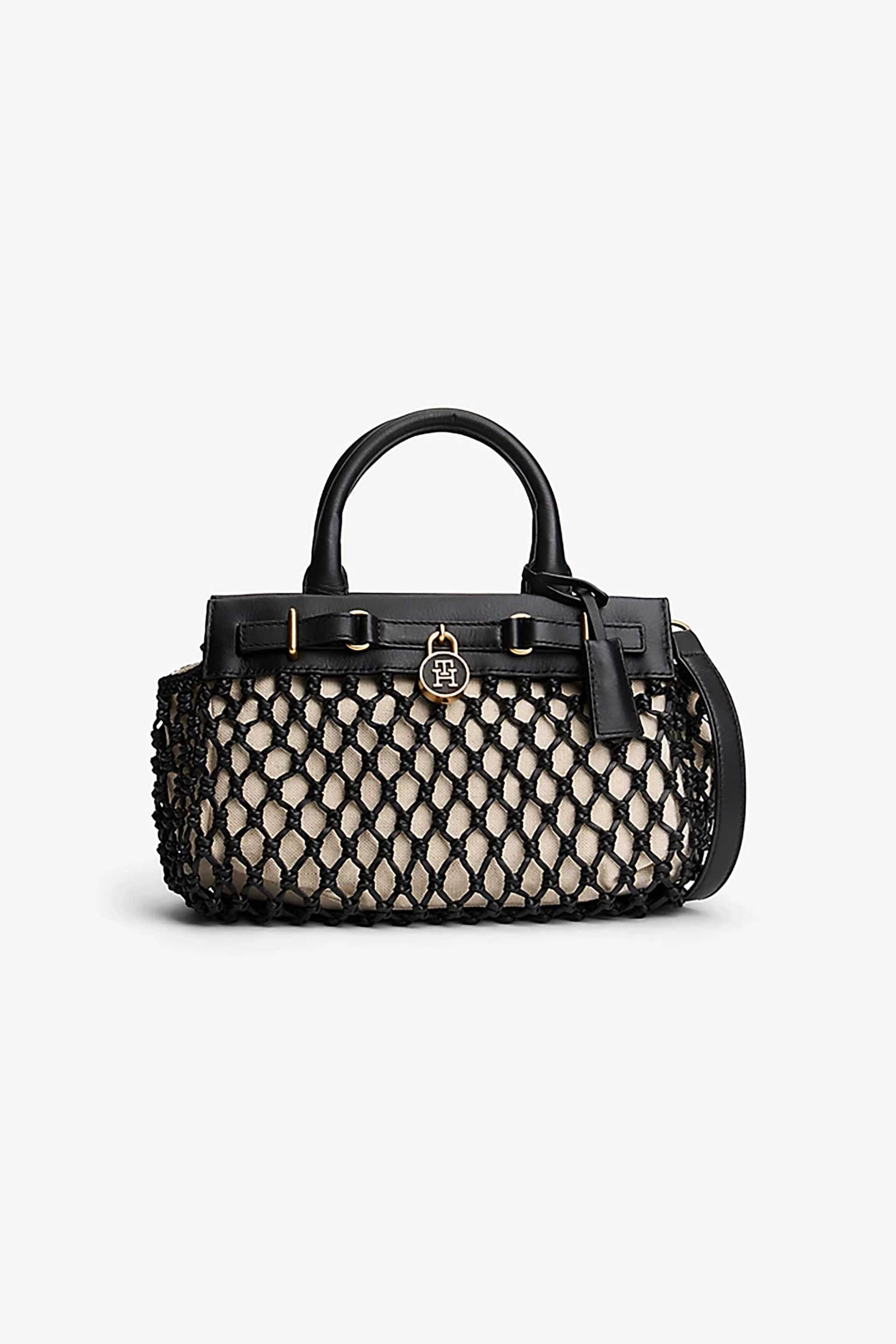 Tommy Hilfiger γυναικεία τσάντα tote/χειρός με σχέδιο μακραμέ "The American Icon" | ONE SIZE