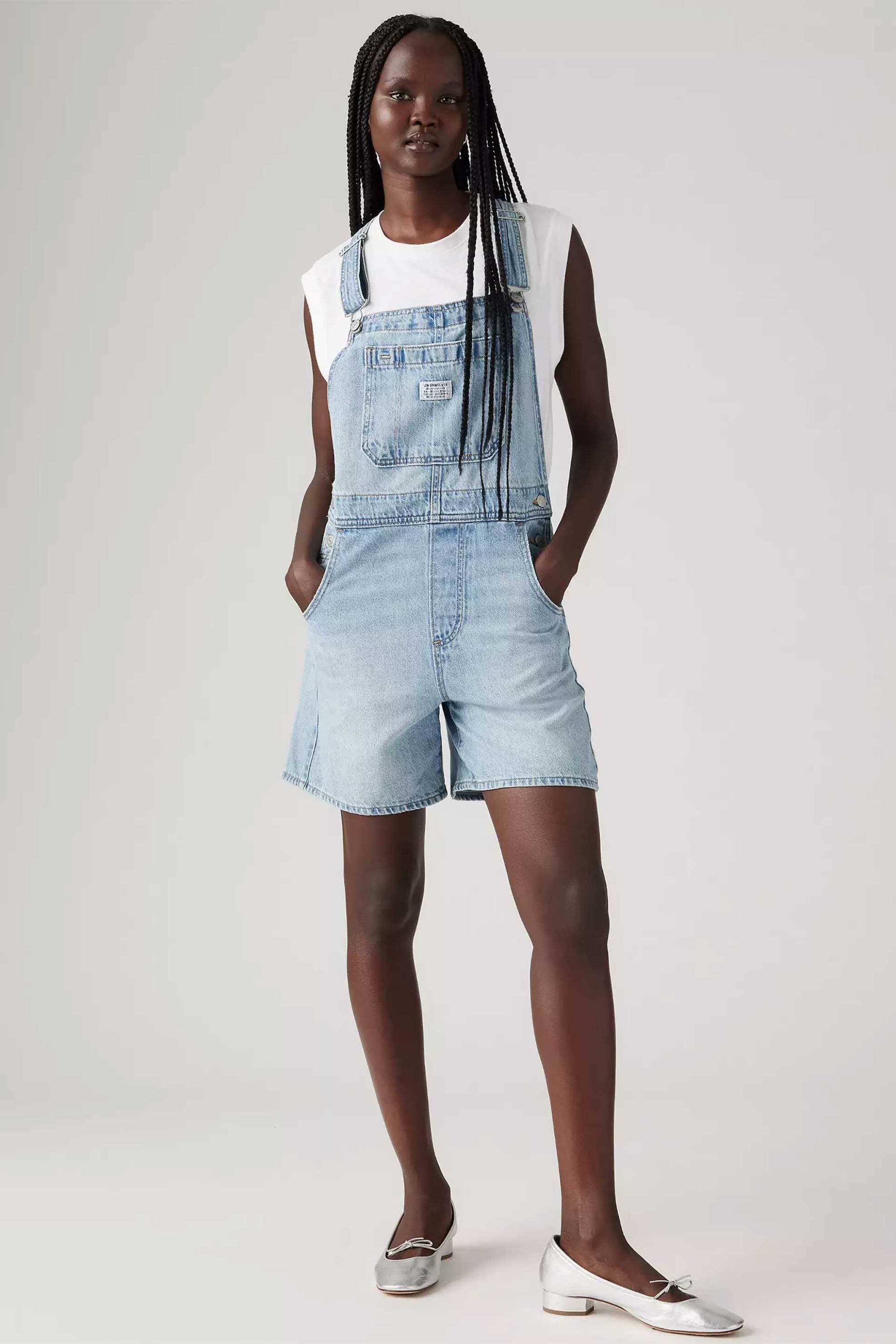 Levi's® γυναικεία denim σαλοπέτα Relaxed Fit "Utility Shortall" | XXS