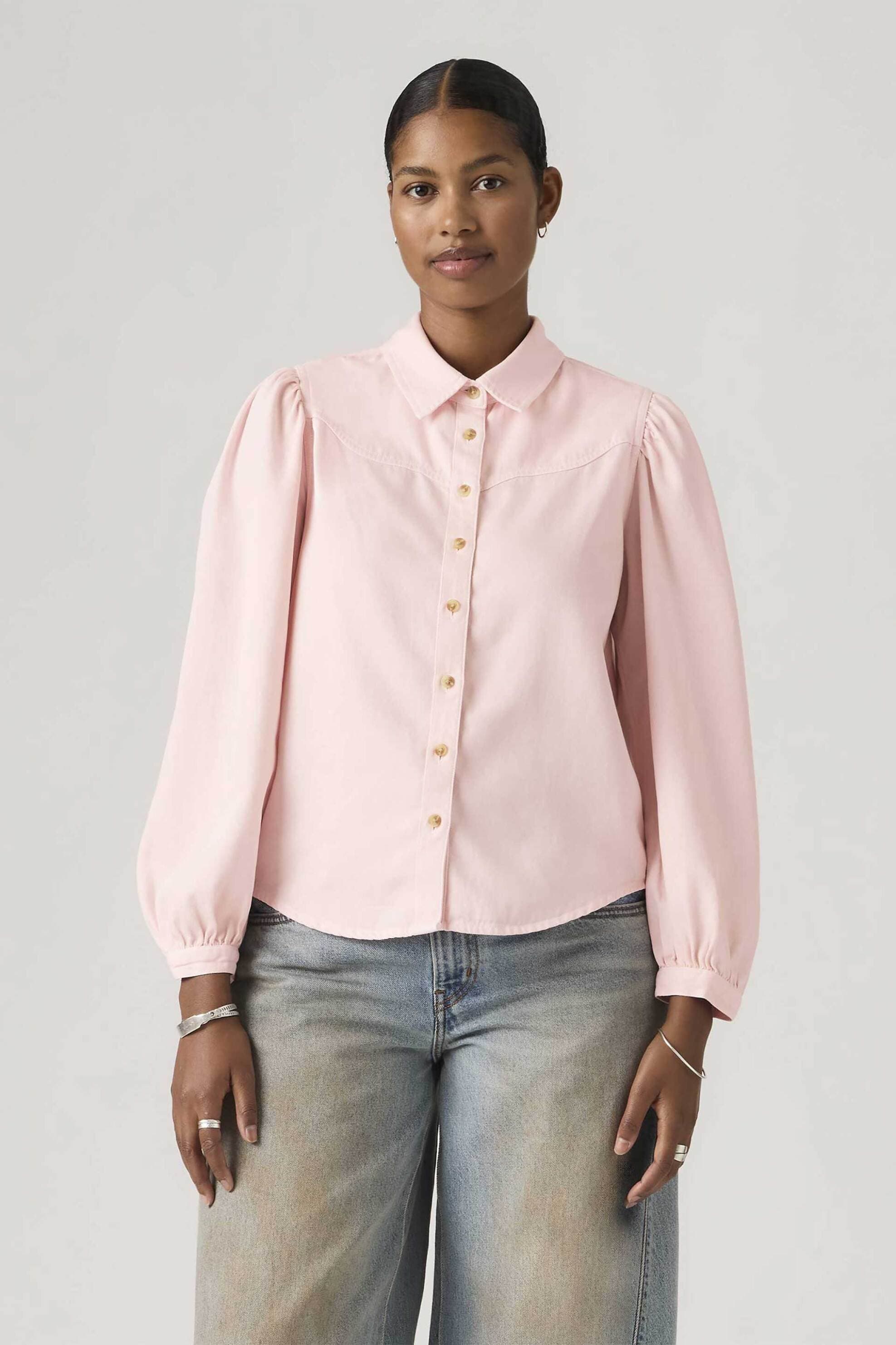 Levi's® γυναικείο πουκάμισο με balloon μανίκια Standard Fit "Journey Western"
