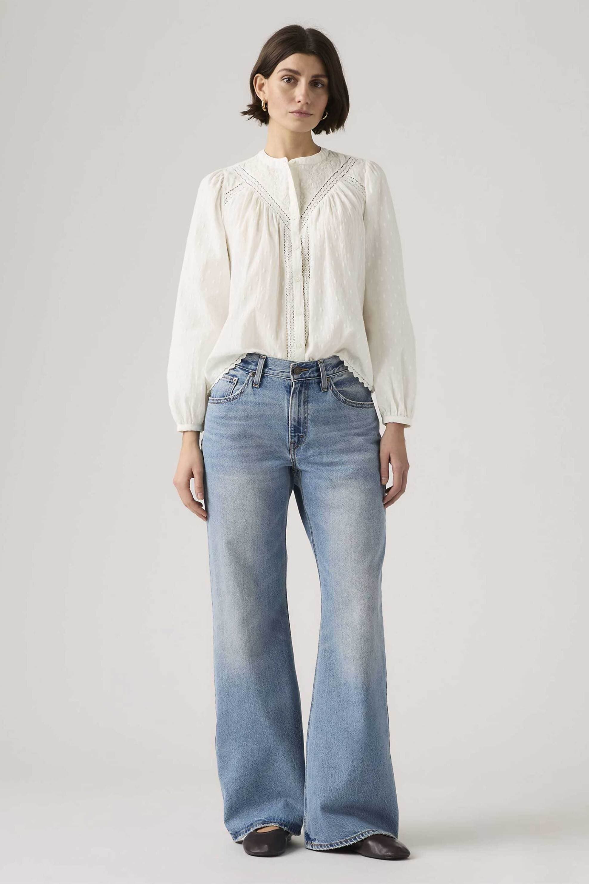 Levi's® γυναικείο τζιν παντελόνι πεντάτσεπο Loose Bootcut Fit "Baggy Dad"