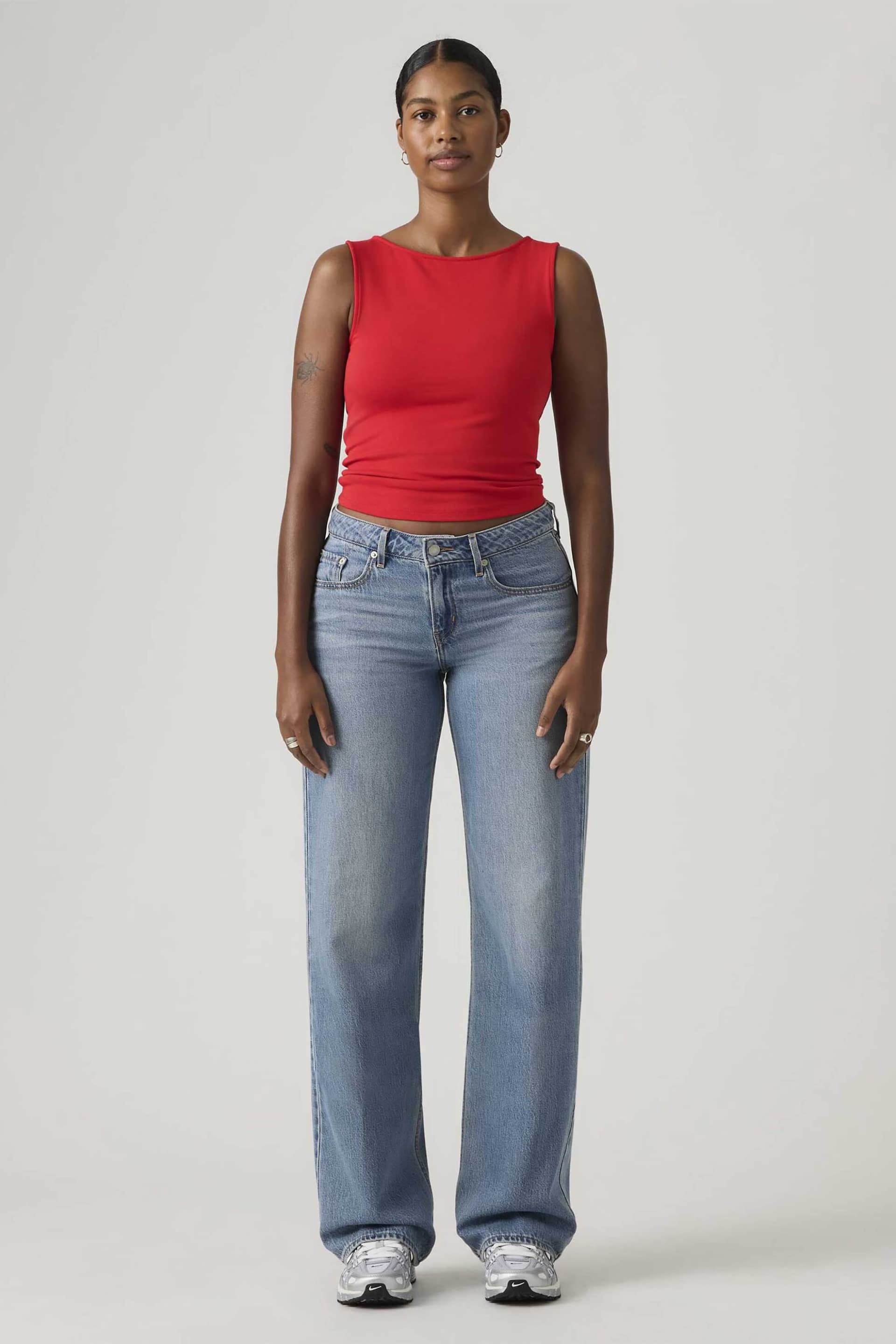 Levi's® γυναικείο τζιν παντελόνι πεντάτσεπο Rekaxed Straight Fit "Low Loose"