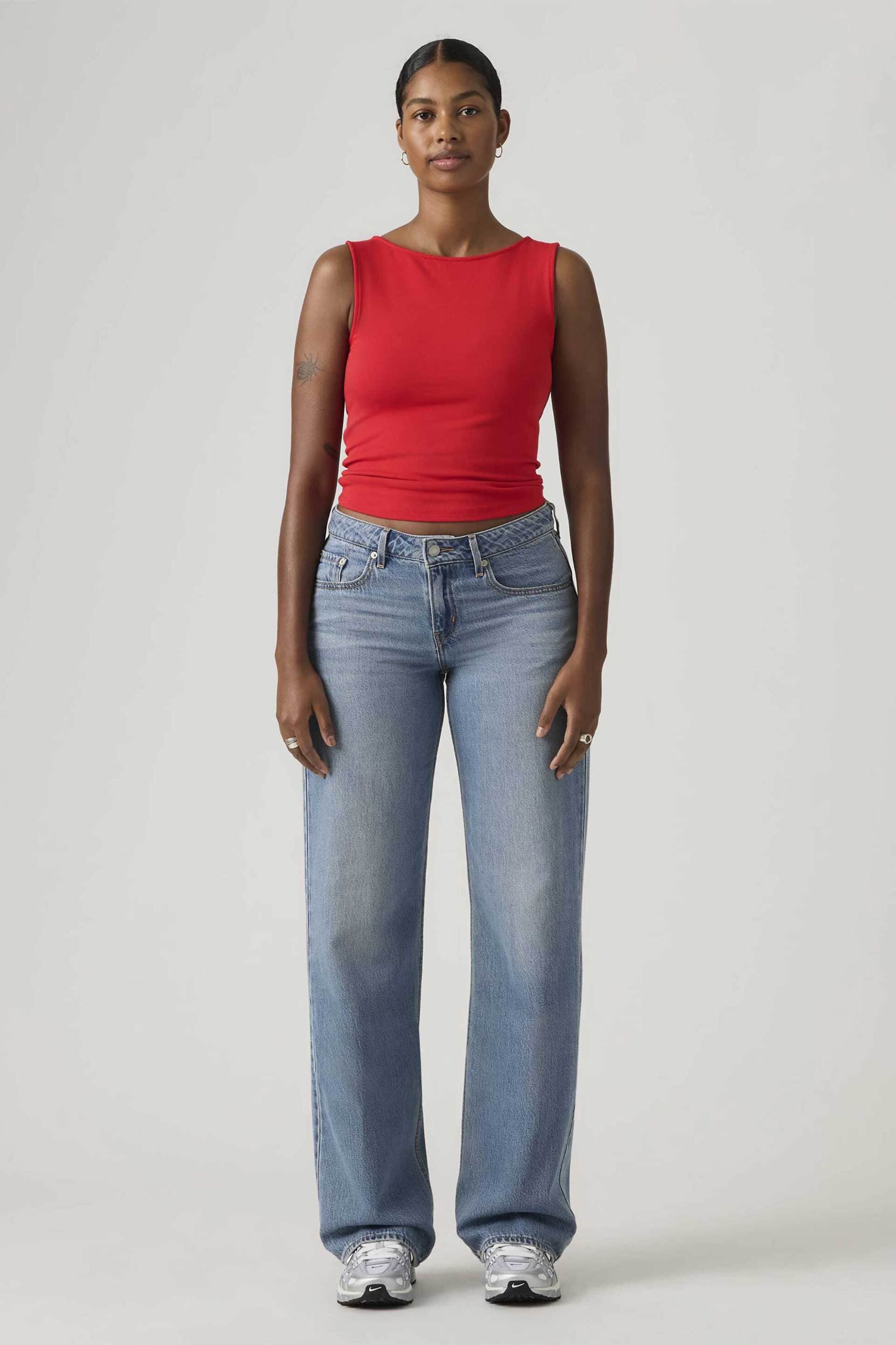 Levi's® γυναικείο τζιν παντελόνι πεντάτσεπο Rekaxed Straight Fit "Low Loose"