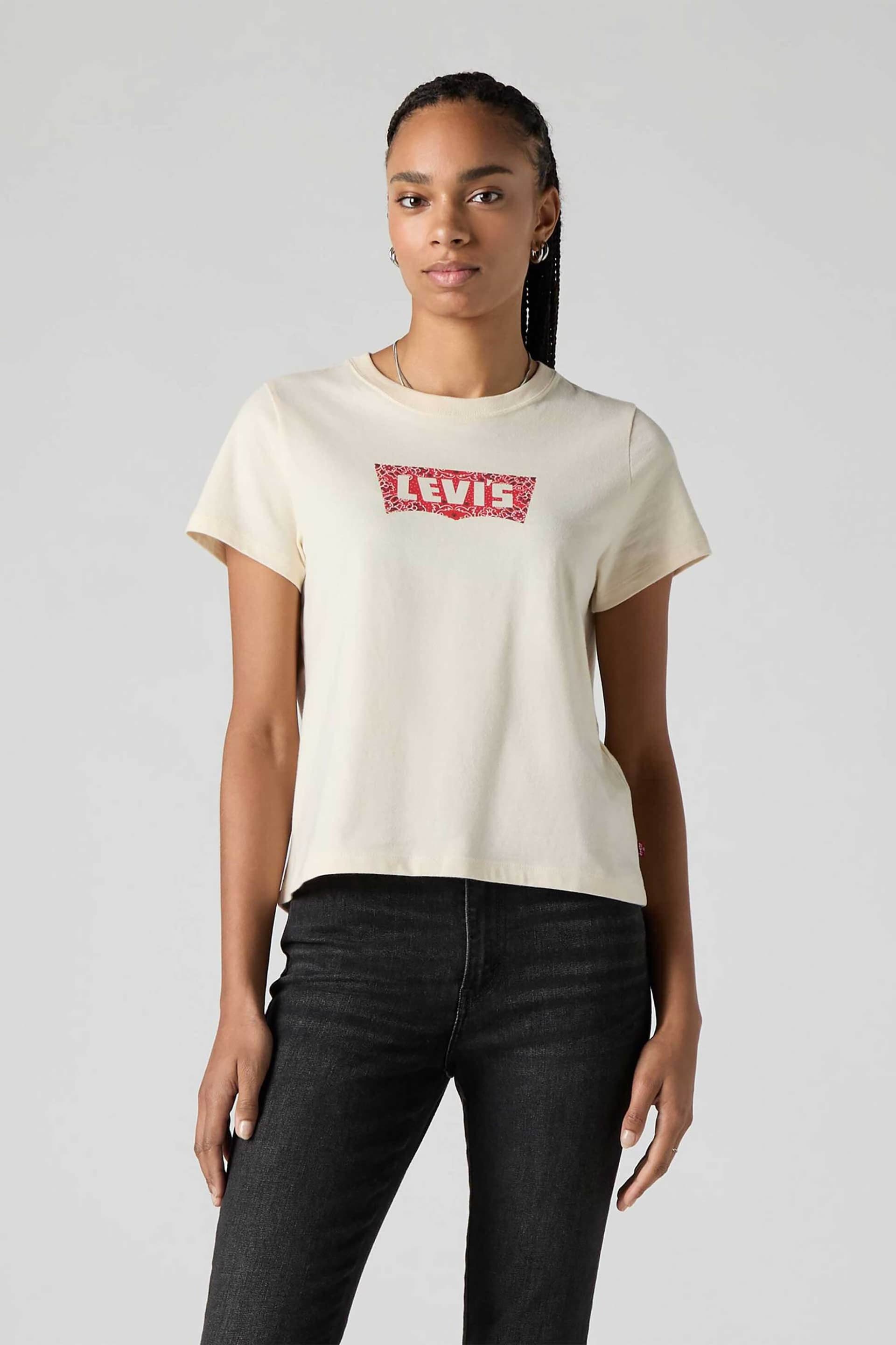 Levi's® γυναικείο T-shirt με λογότυπο Standard Fit "Graphic Favorite"