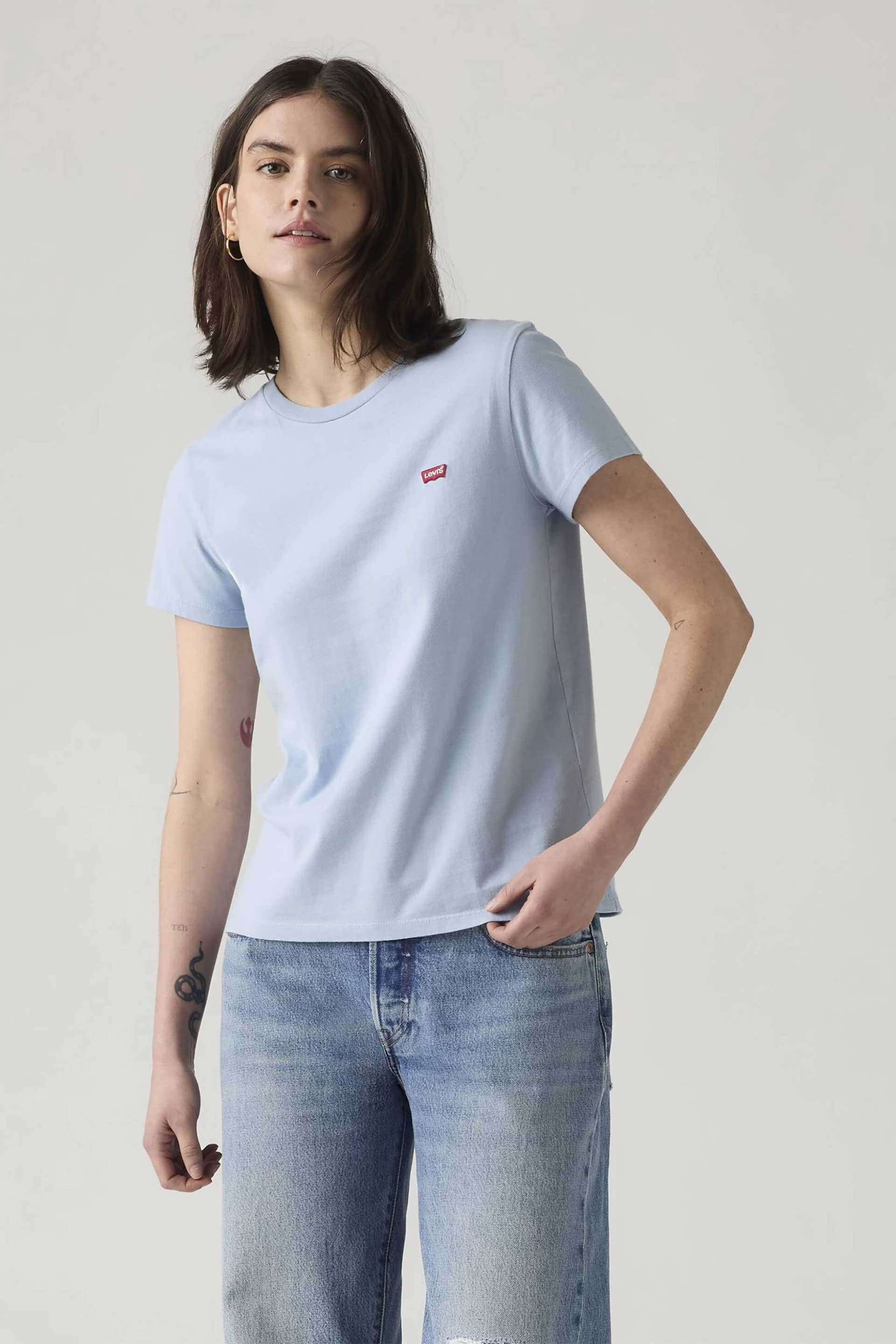 Levi's® γυναικείο T-shirt με λογότυπο Standard Fit "The Perfect"