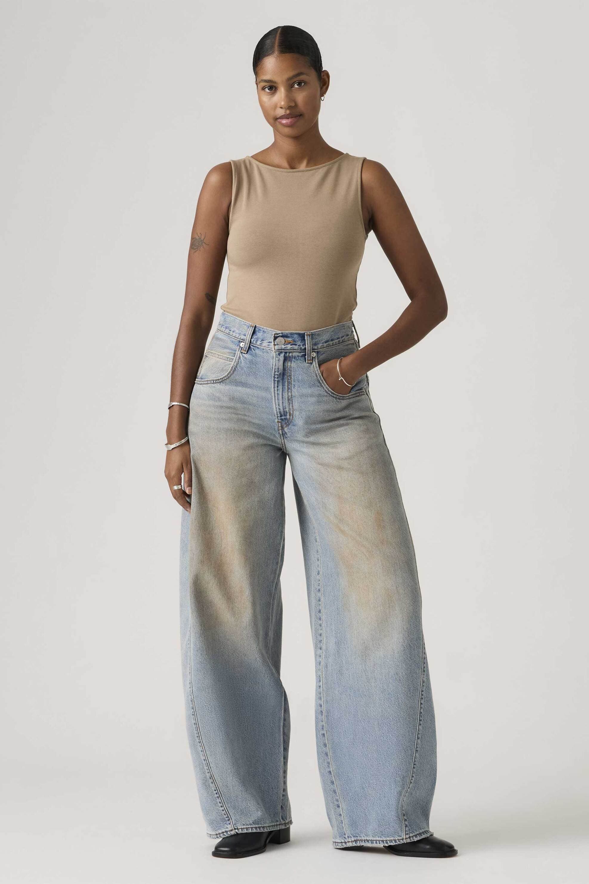 Levi's® γυναικείο τζιν παντελόνι πεντάτσεπο Super Baggy Barrel Fit