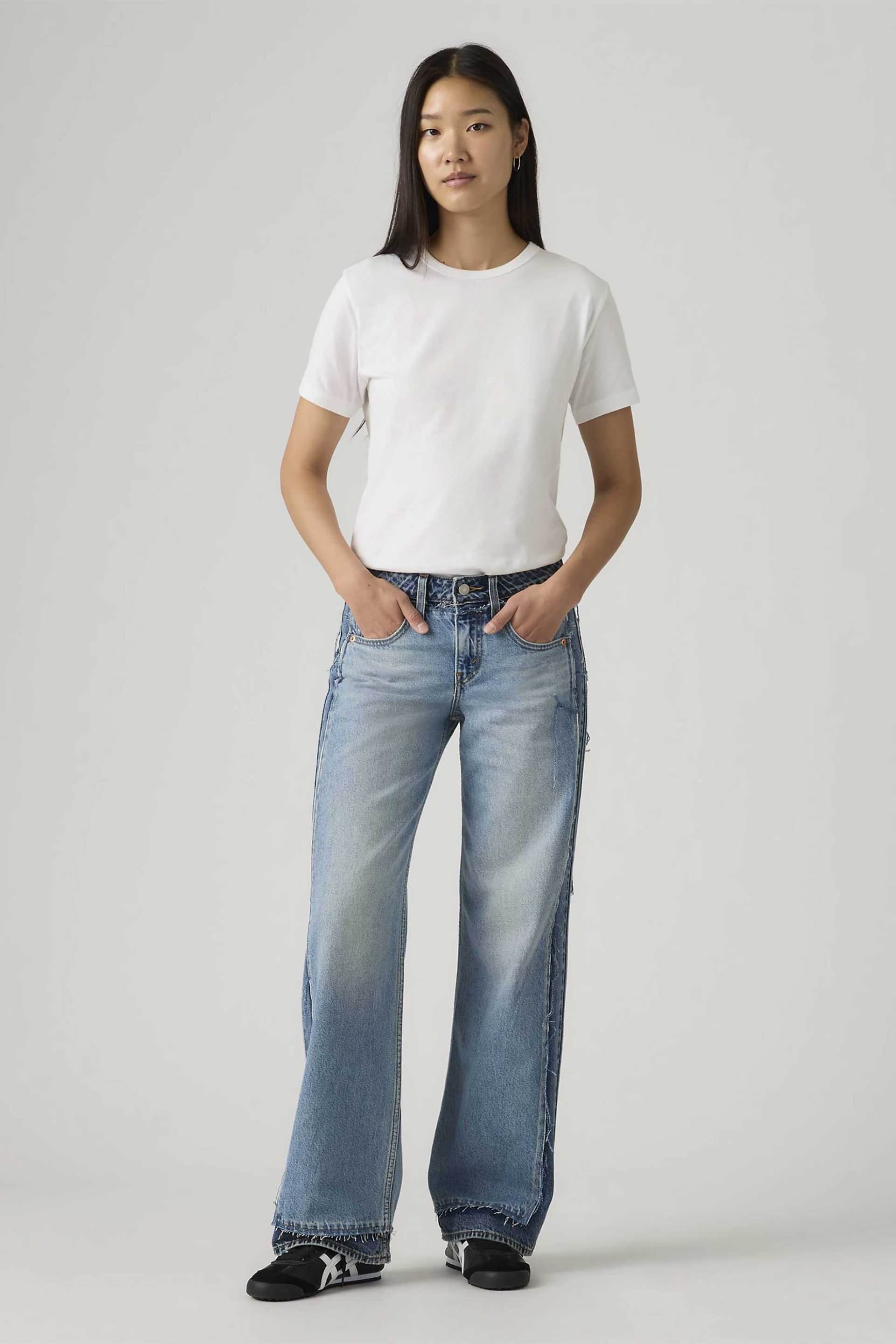 Levi's® γυναικείο τζιν παντελόνι πεντάτσεπο Loose Fit "Deconstructed"