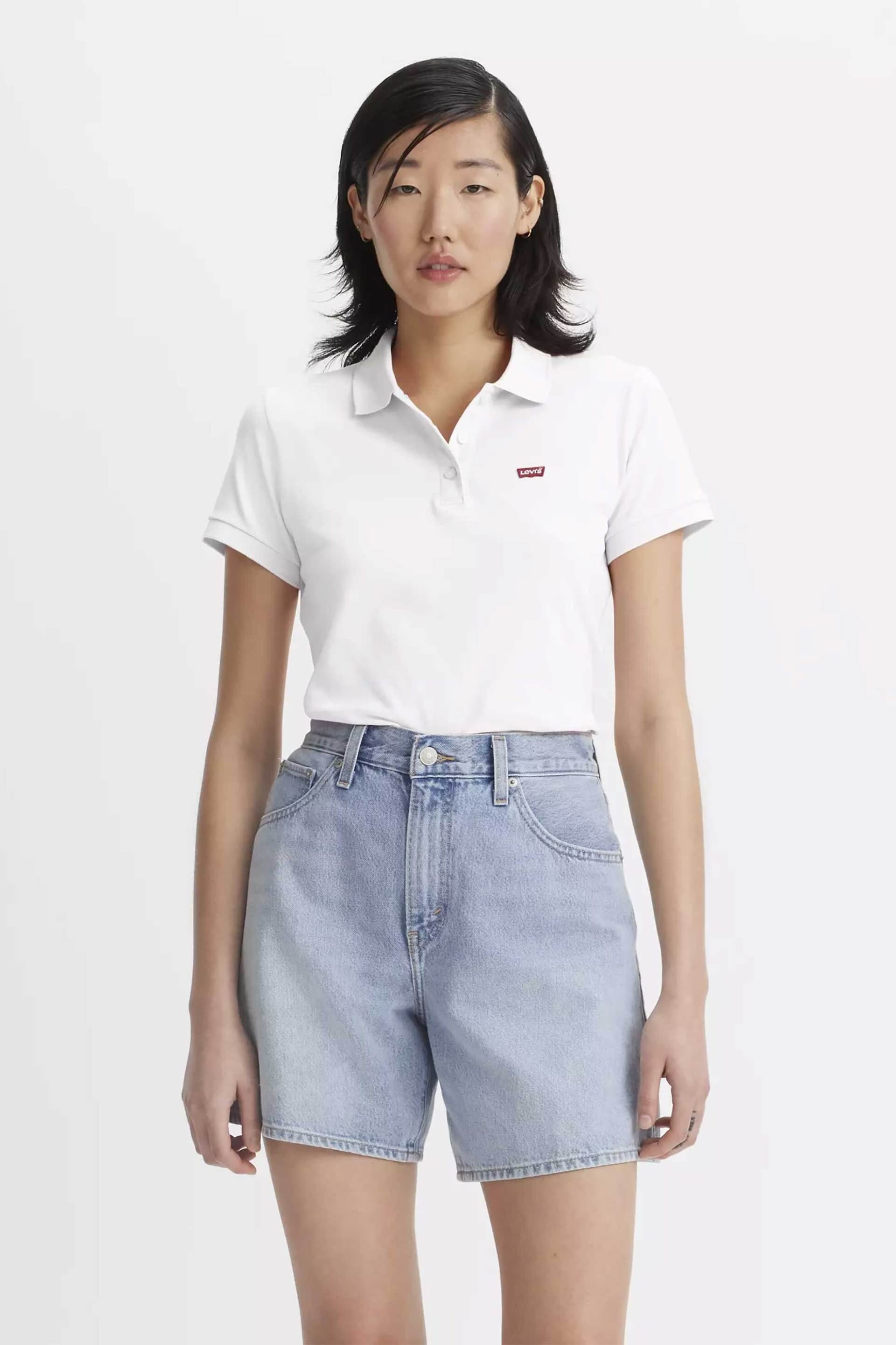 Levi's® γυναικεία μπλούζα πόλο πικέ με λογότυπο Slim Fit