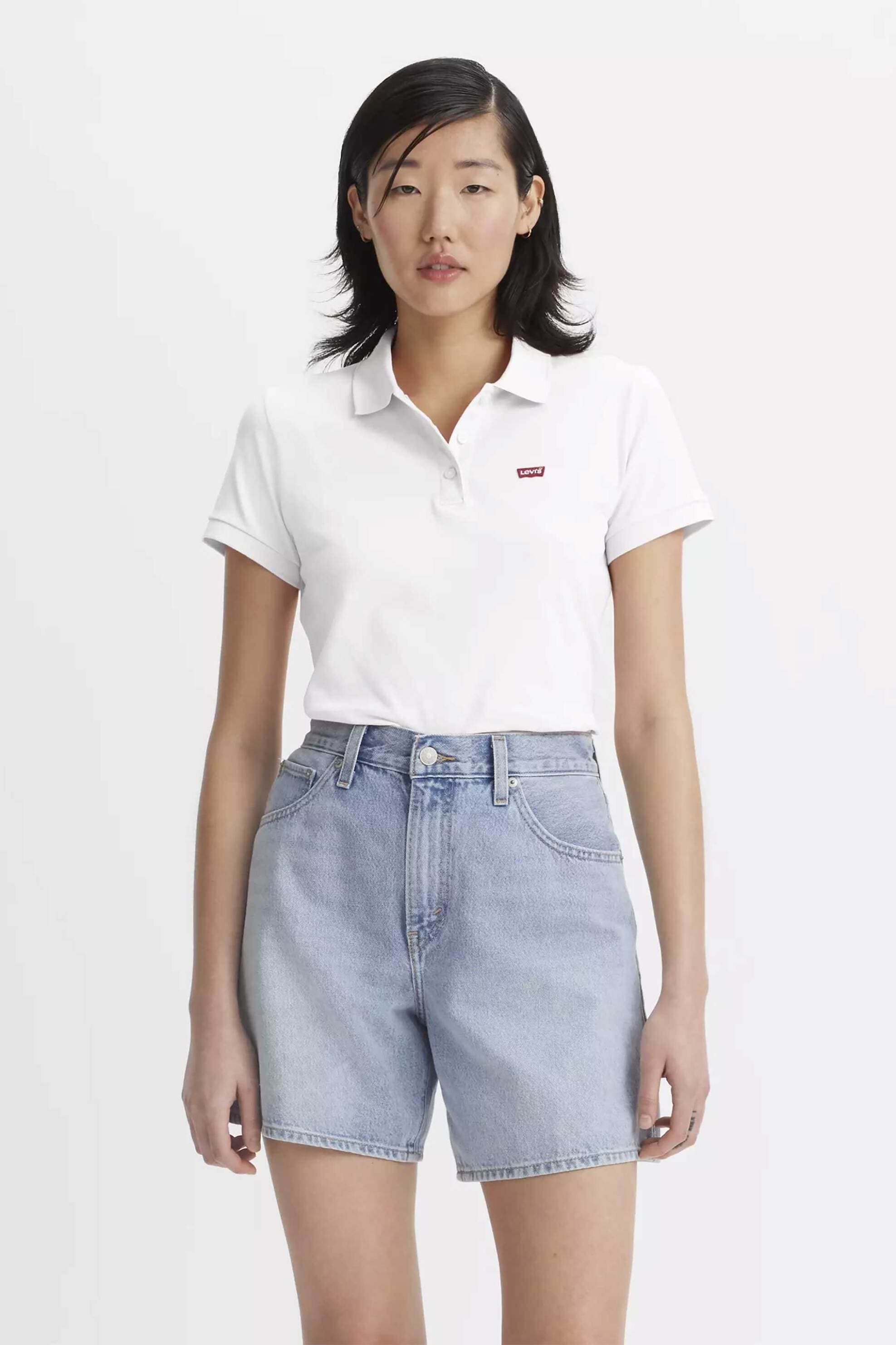 Levi's® γυναικεία μπλούζα πόλο πικέ με λογότυπο Slim Fit