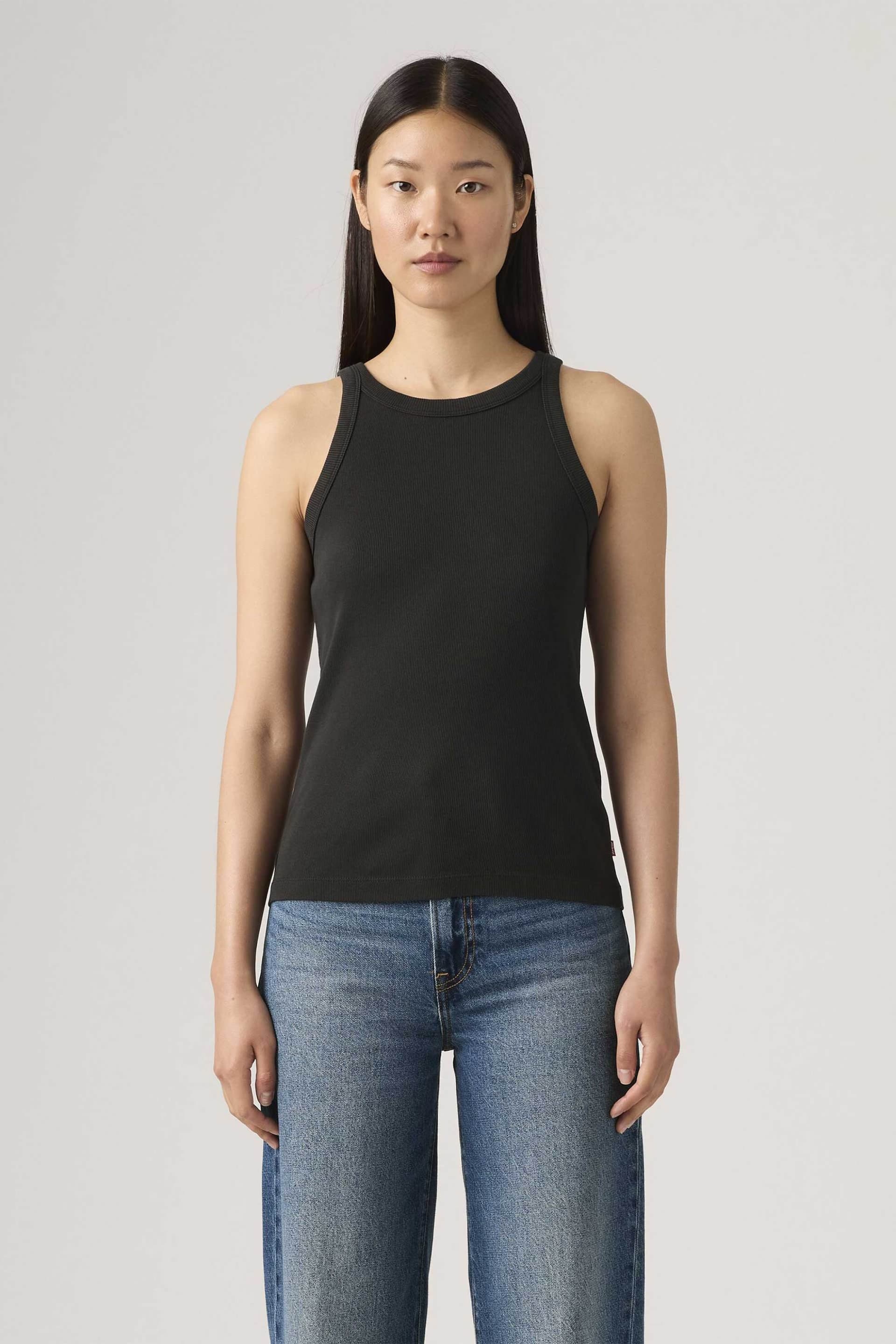 Levi's® γυναικείο αμάνικο τοπ ribbed Slim Fit "Pride Racer"