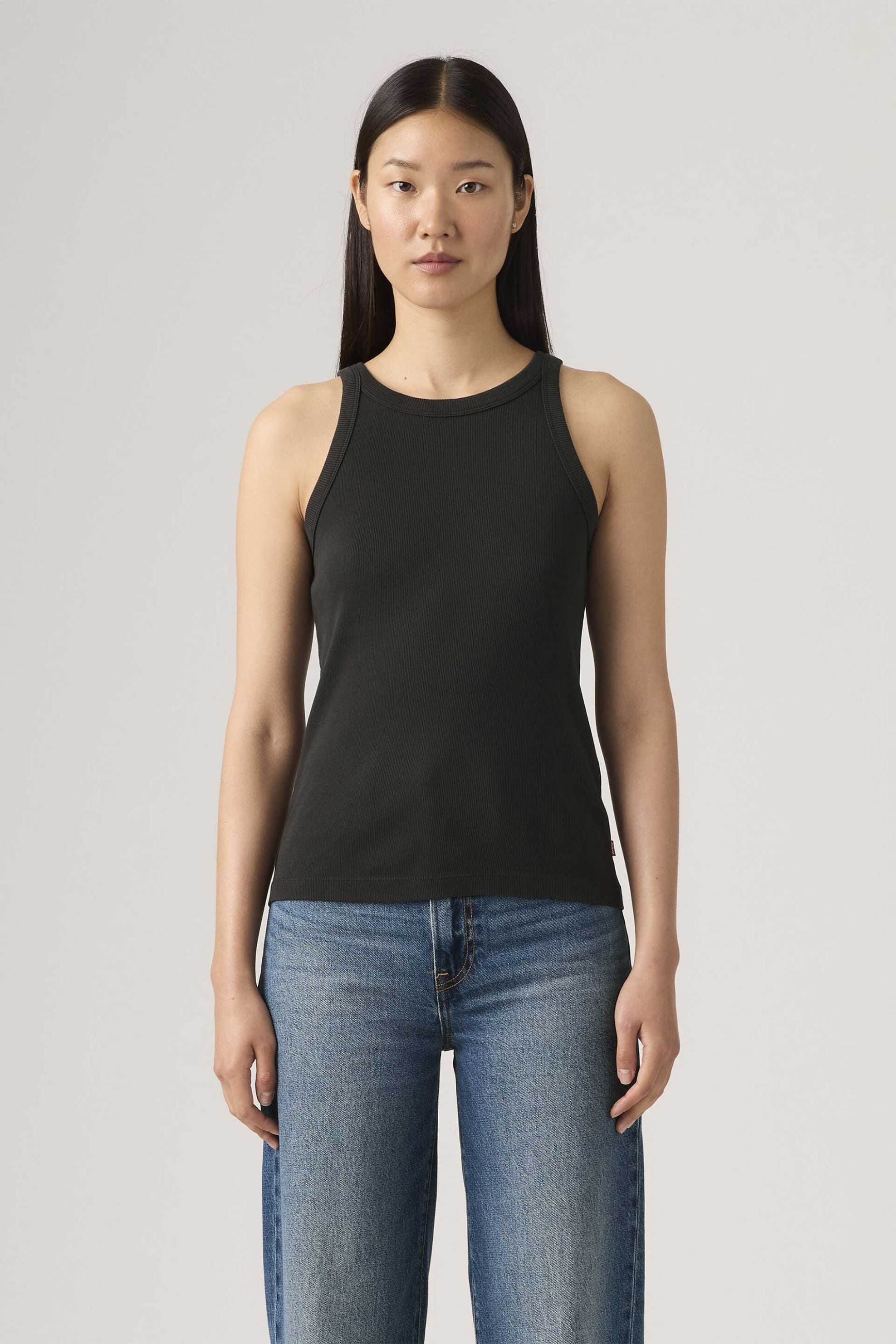 Levi's® γυναικείο αμάνικο τοπ ribbed Slim Fit "Pride Racer"