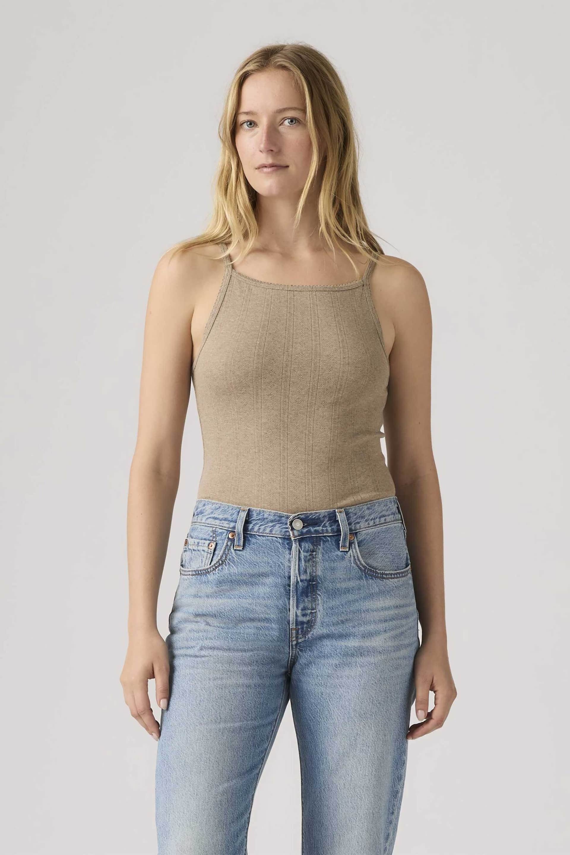 Levi's® γυναικείο αμάνικο τοπ Slim Fit "Dry Goods"