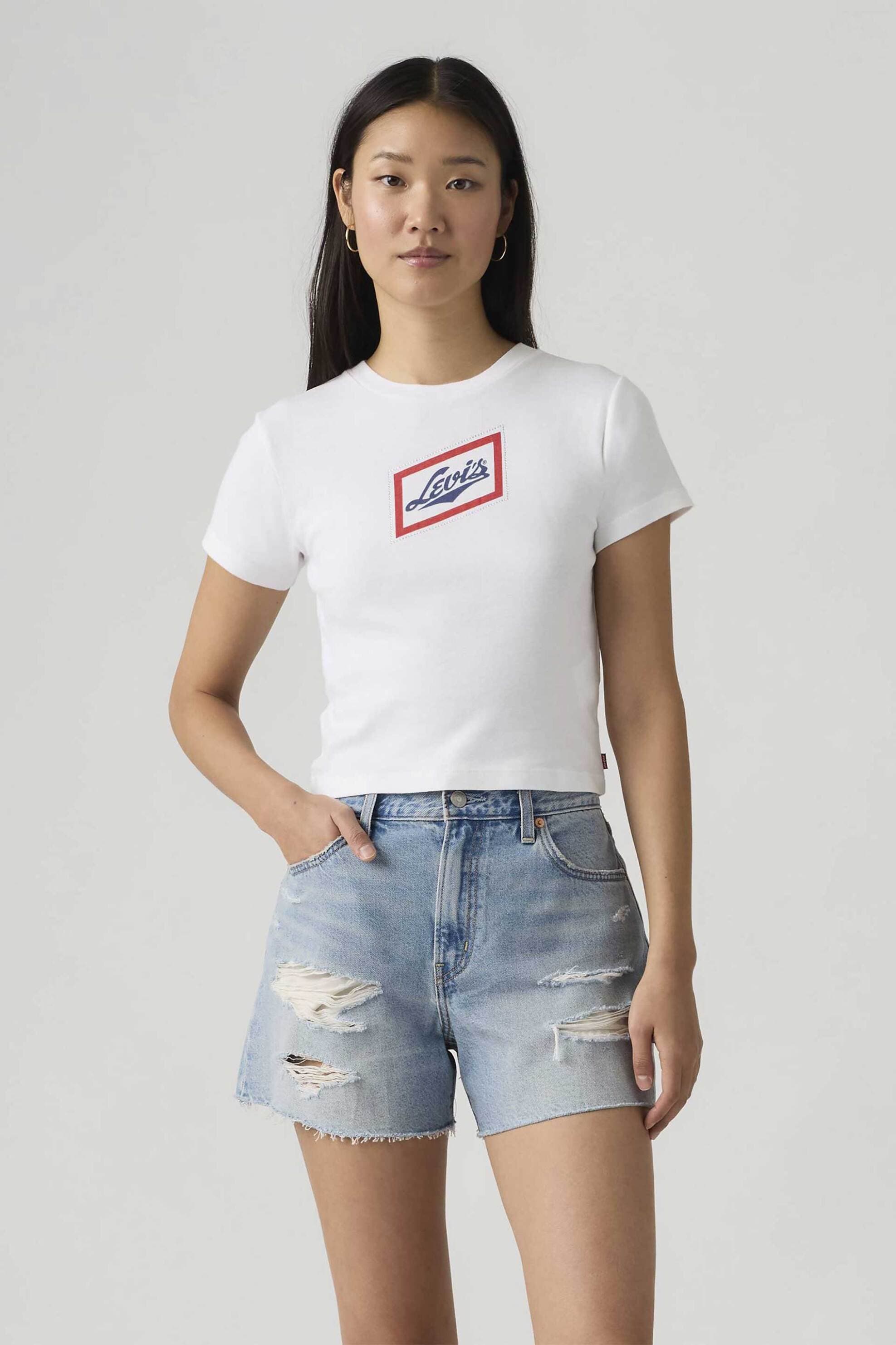 Levi's® γυναικείο T-shirt Slim Fit "Graphic Essential Sporty"