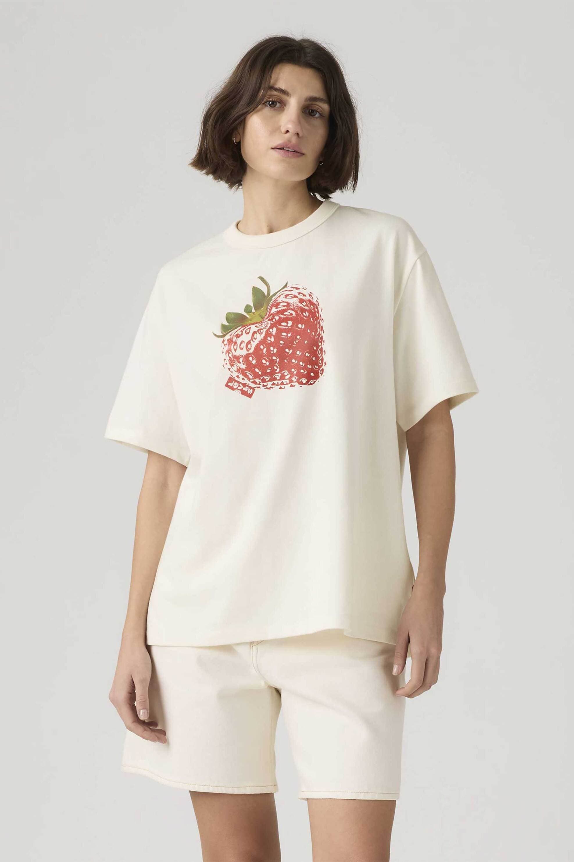 Levi's® γυναικείο T-shirt Relaxed Fit "Graphic Tabor"