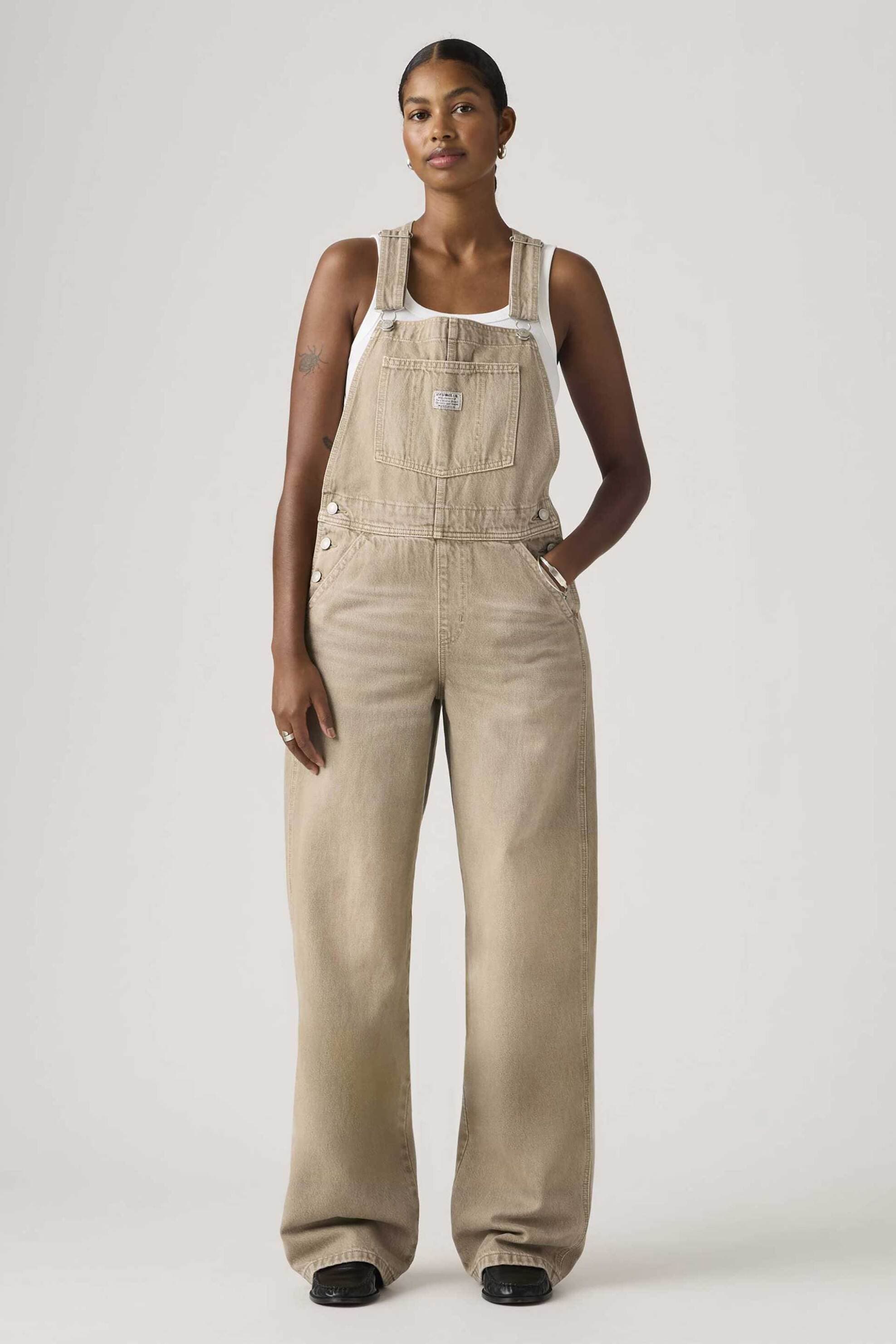 Levi's® γυναικεία denim ολόσωμη φόρμα πεντάτσεπη Baggy Fit "Overall"