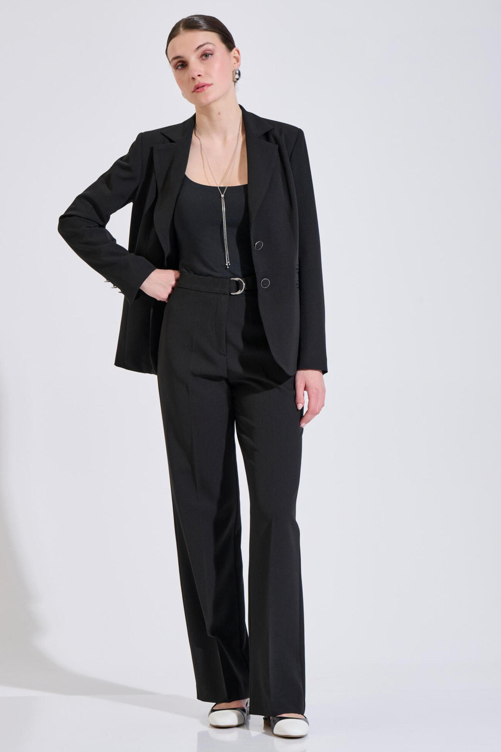 Bill Cost γυναικείο παντελόνι μονόχρωμο Classic Straight Fit