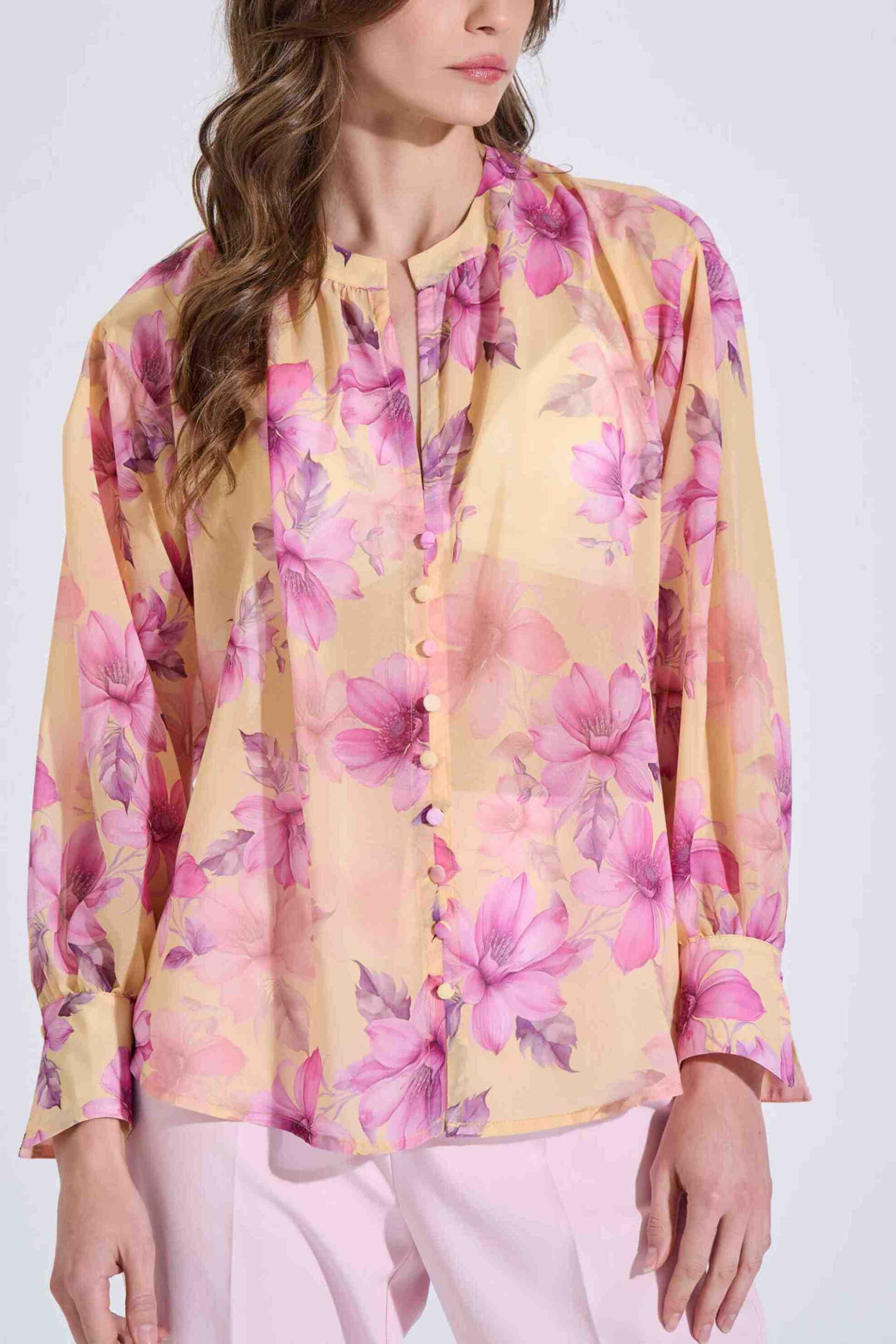 Bill Cost γυναικείο πουκάμισο με floral print | M/L