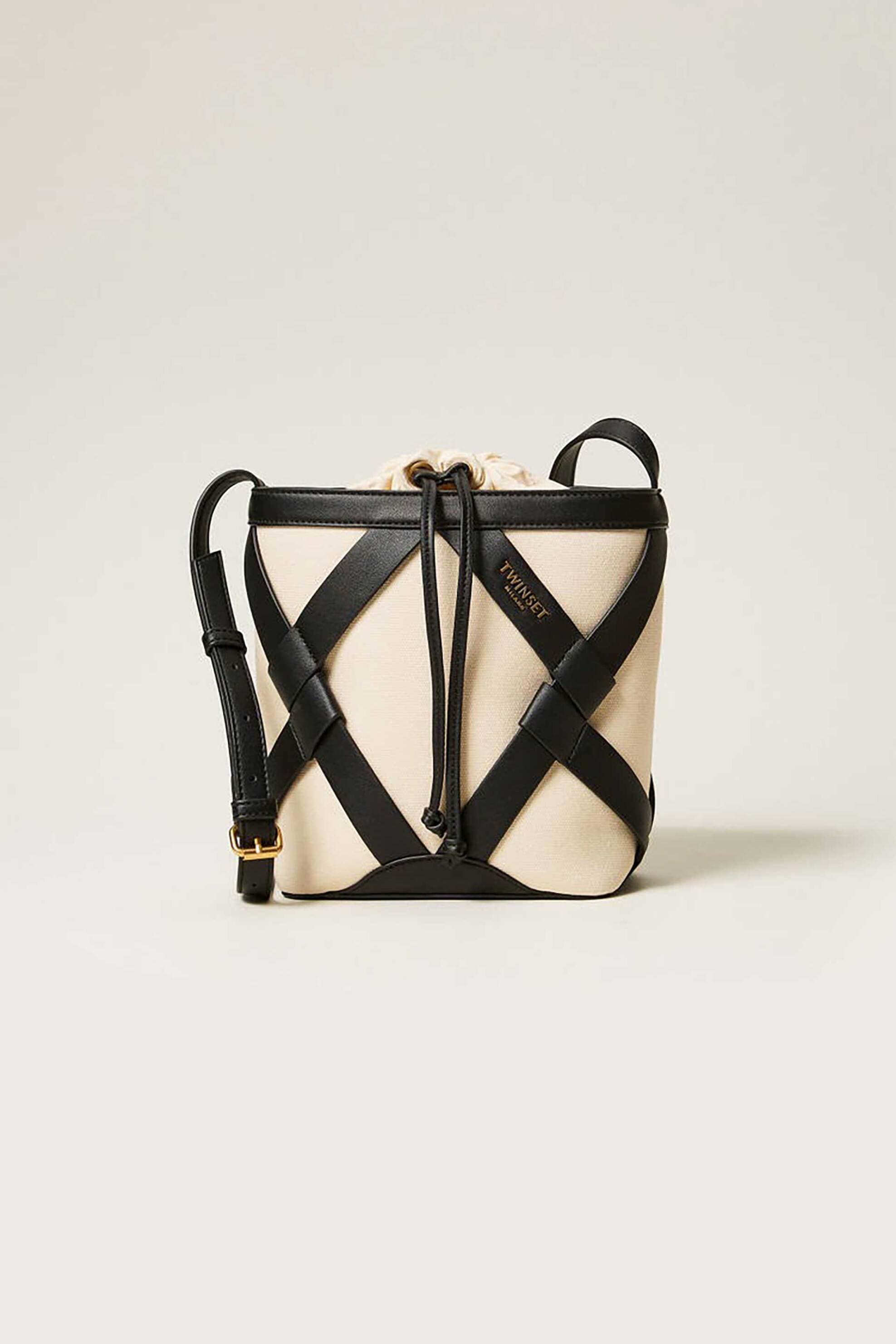 Twinset γυναικεία τσάντα canvas bucket | ONE SIZE