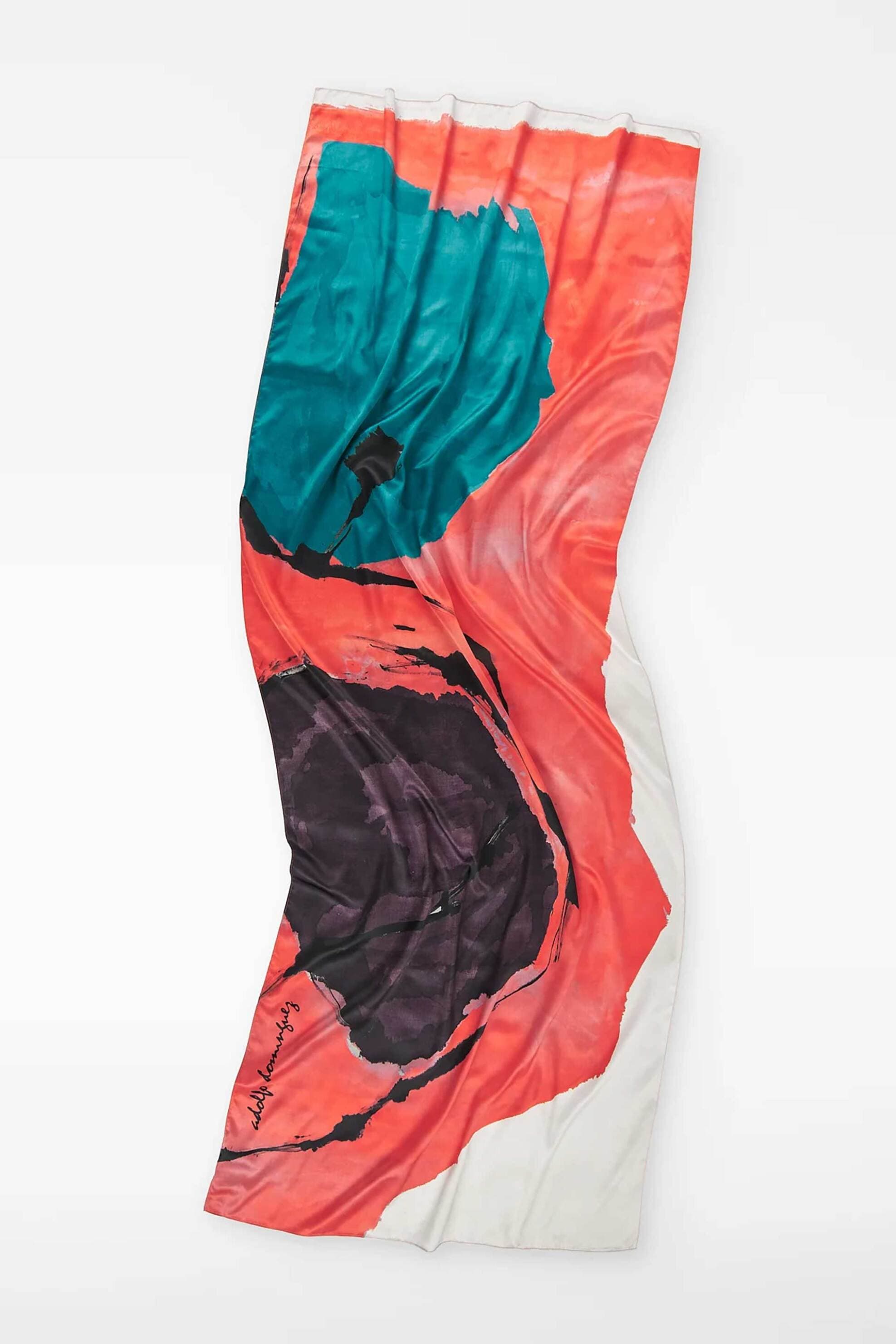 Adolfo Domínguez γυναικείο φουλάρι με all-over print