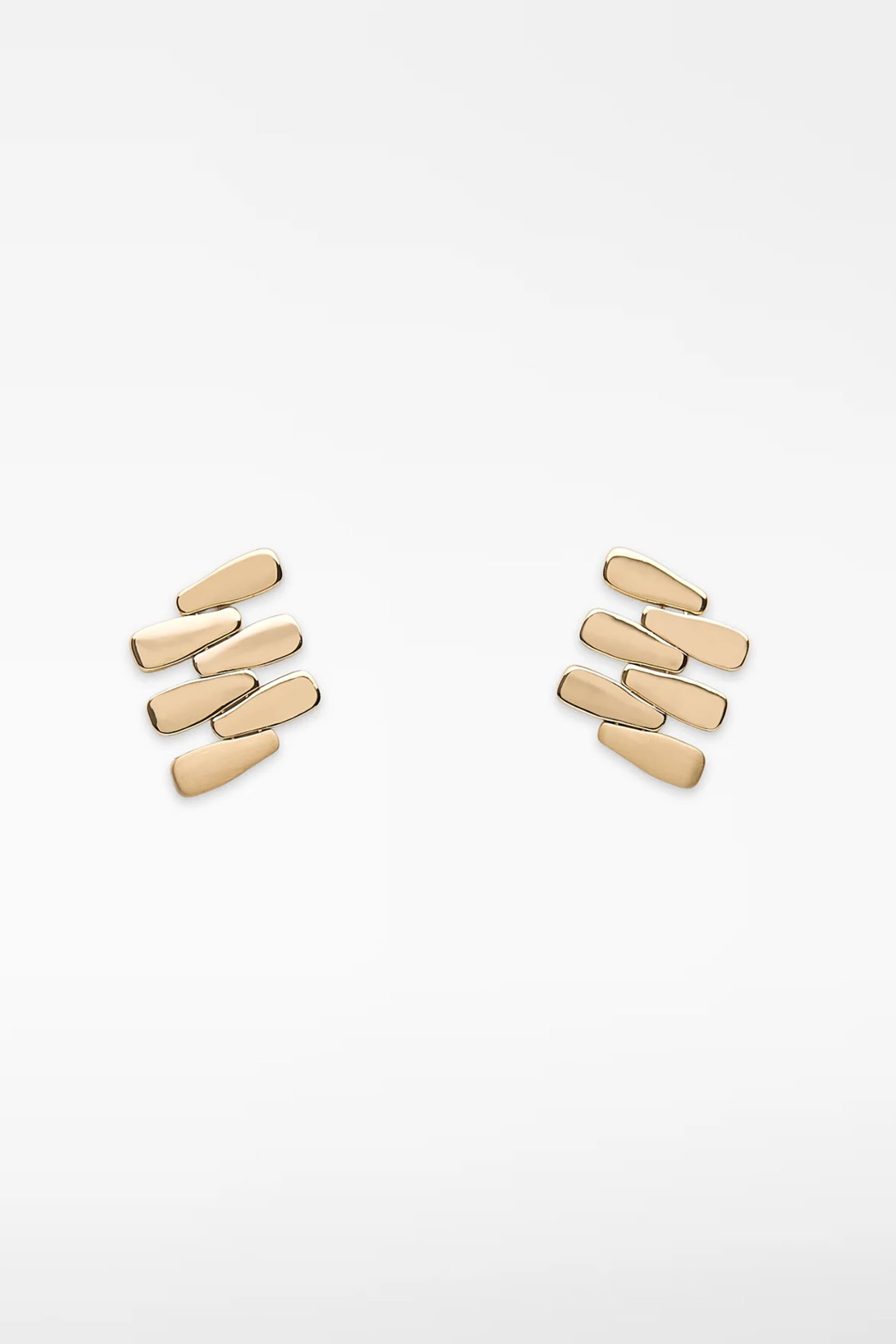 Adolfo Domínguez γυναικεία κρεμαστά μεταλλικά σκουλαρίκια | ONE SIZE