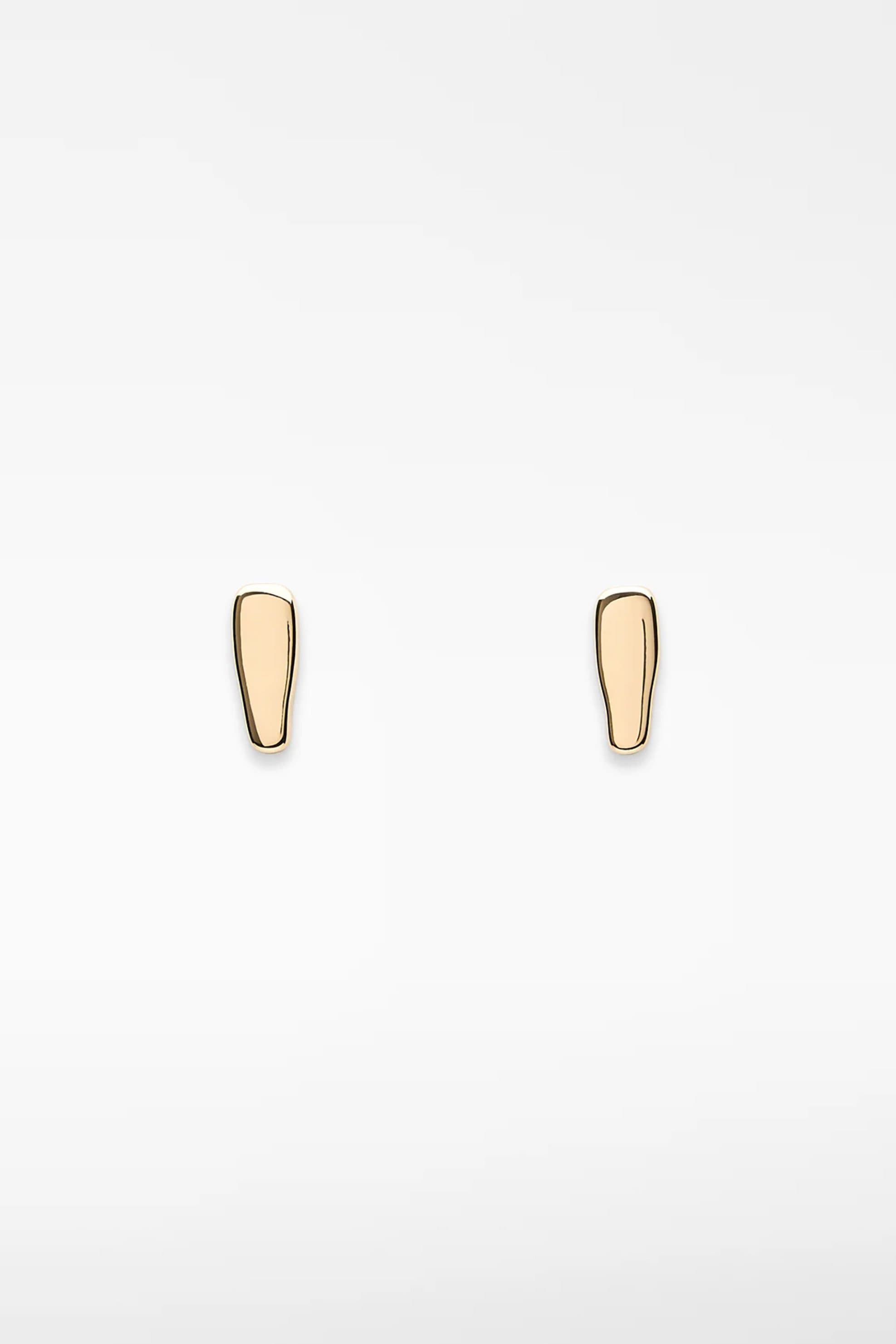 Adolfo Domínguez γυναικεία μεταλλικά μικρά σκουλαρίκια | ONE SIZE