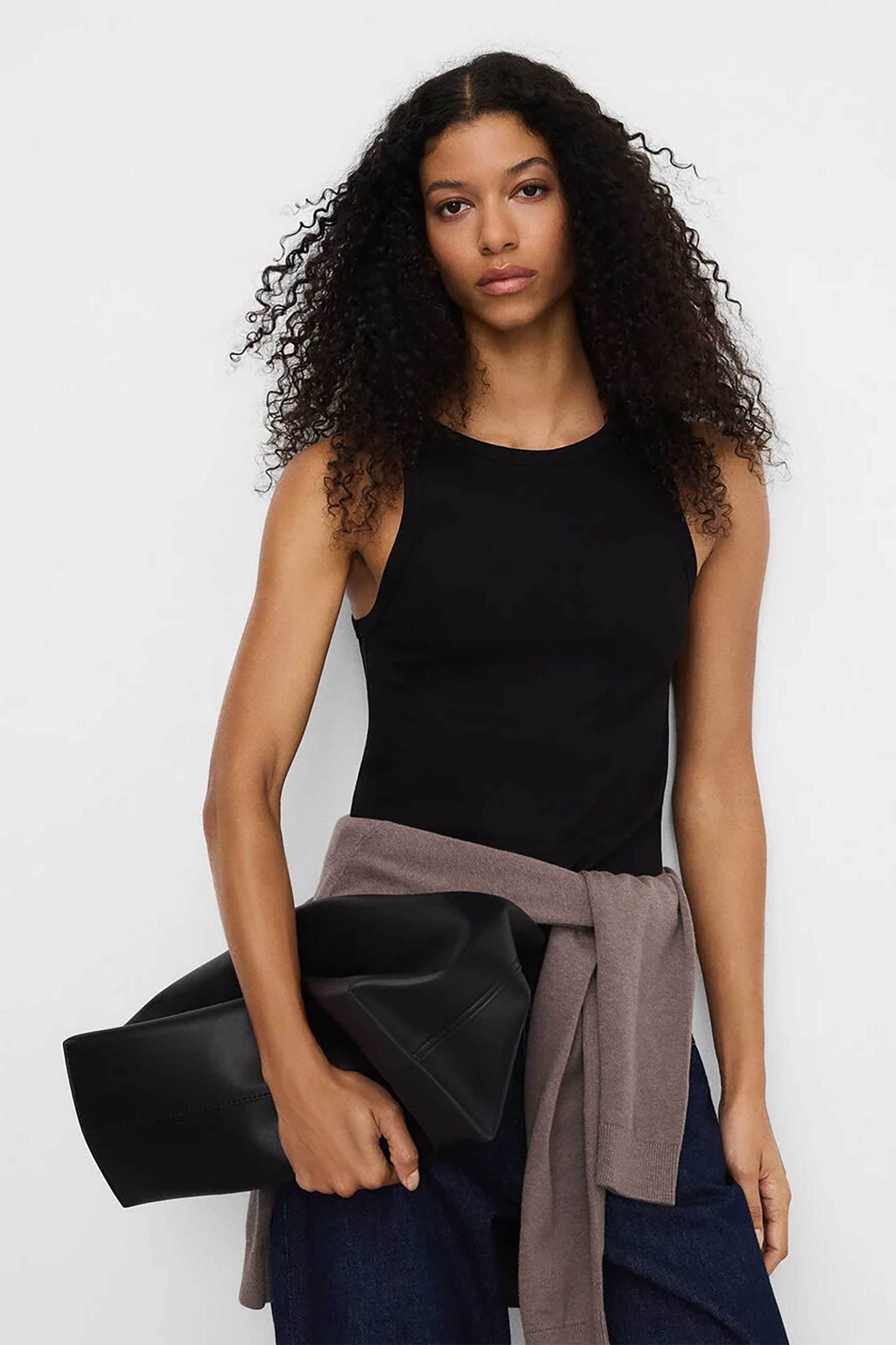 Adolfo Domínguez γυναικείο τοπ αμάνικο Regular Fit