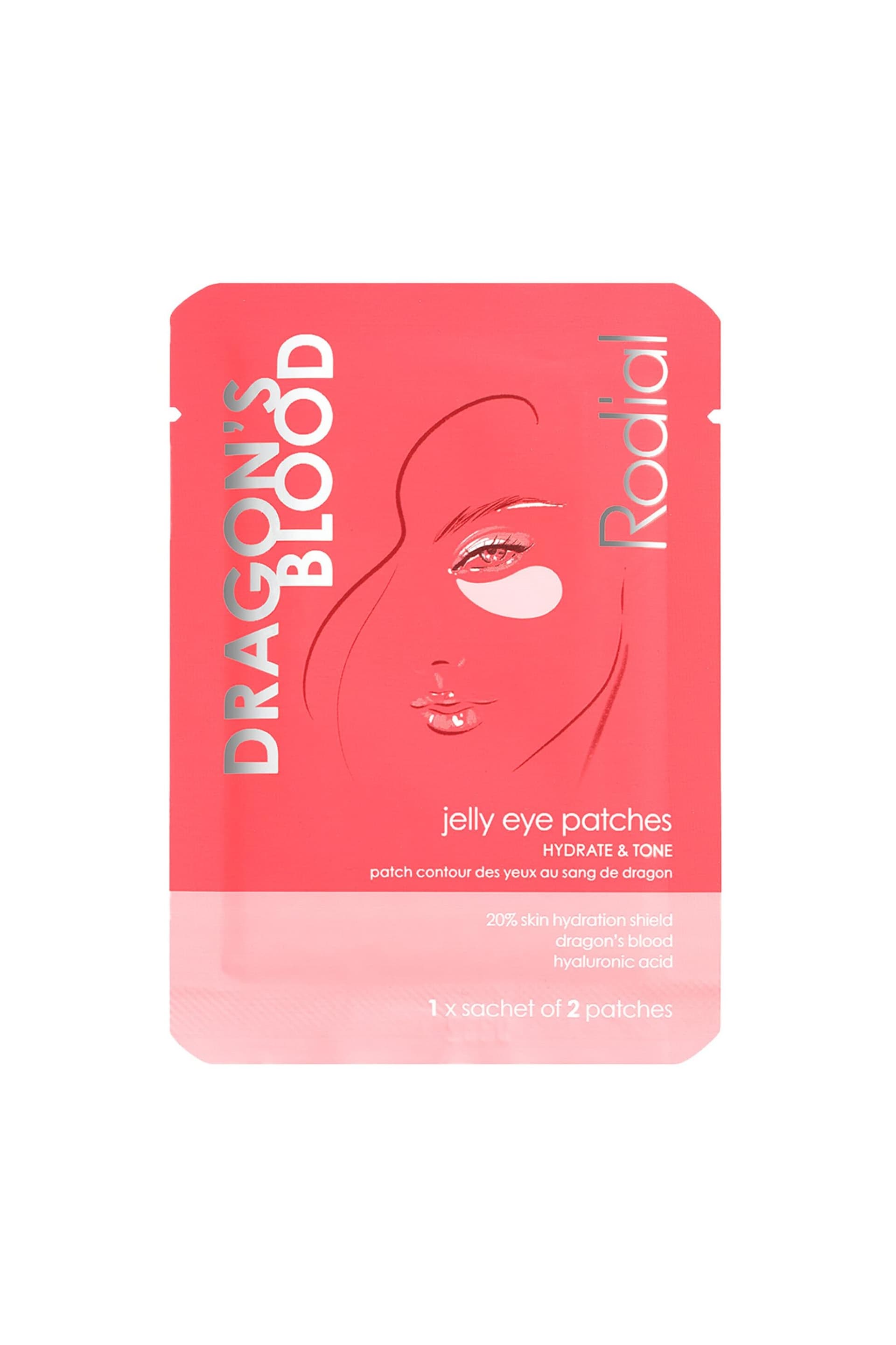Rodial Dragon's Blood Jelly Eye Patches - Single Sachet