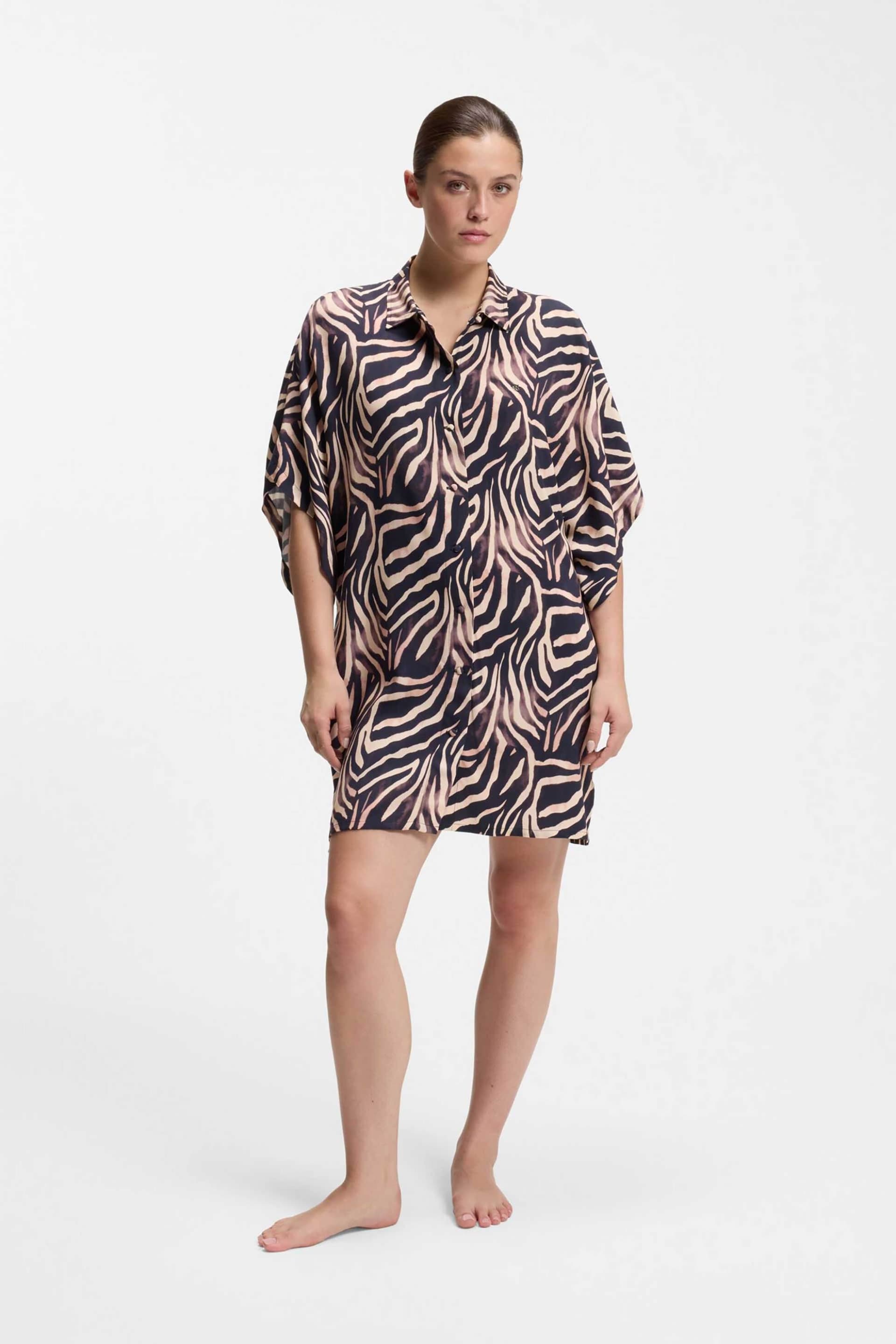 Hugo Boss γυναικείο καφτάνι με print