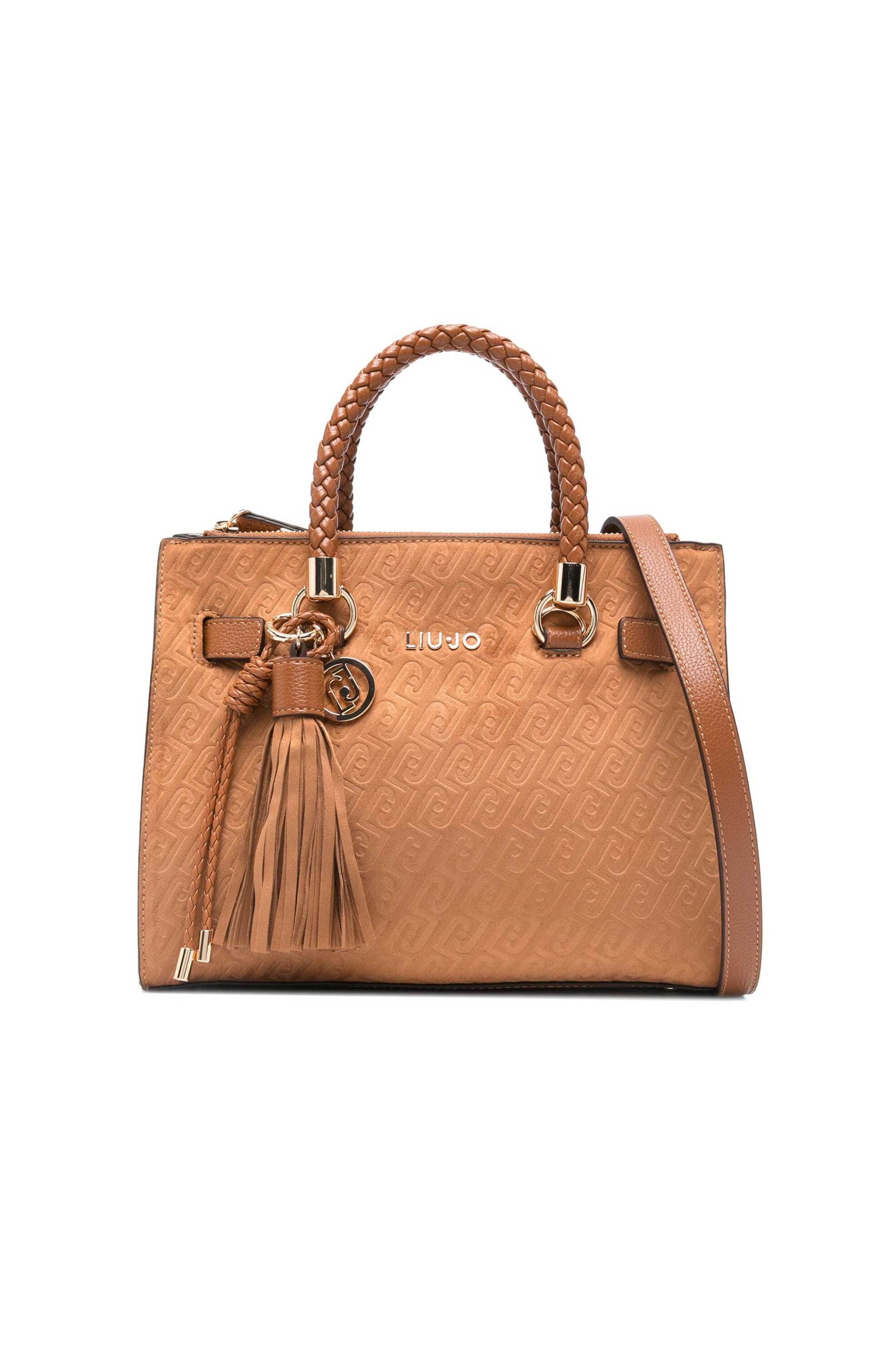 Liu Jo γυναικεία τσάντα χειρός ανάγλυφο λογότυπο | ONE SIZE