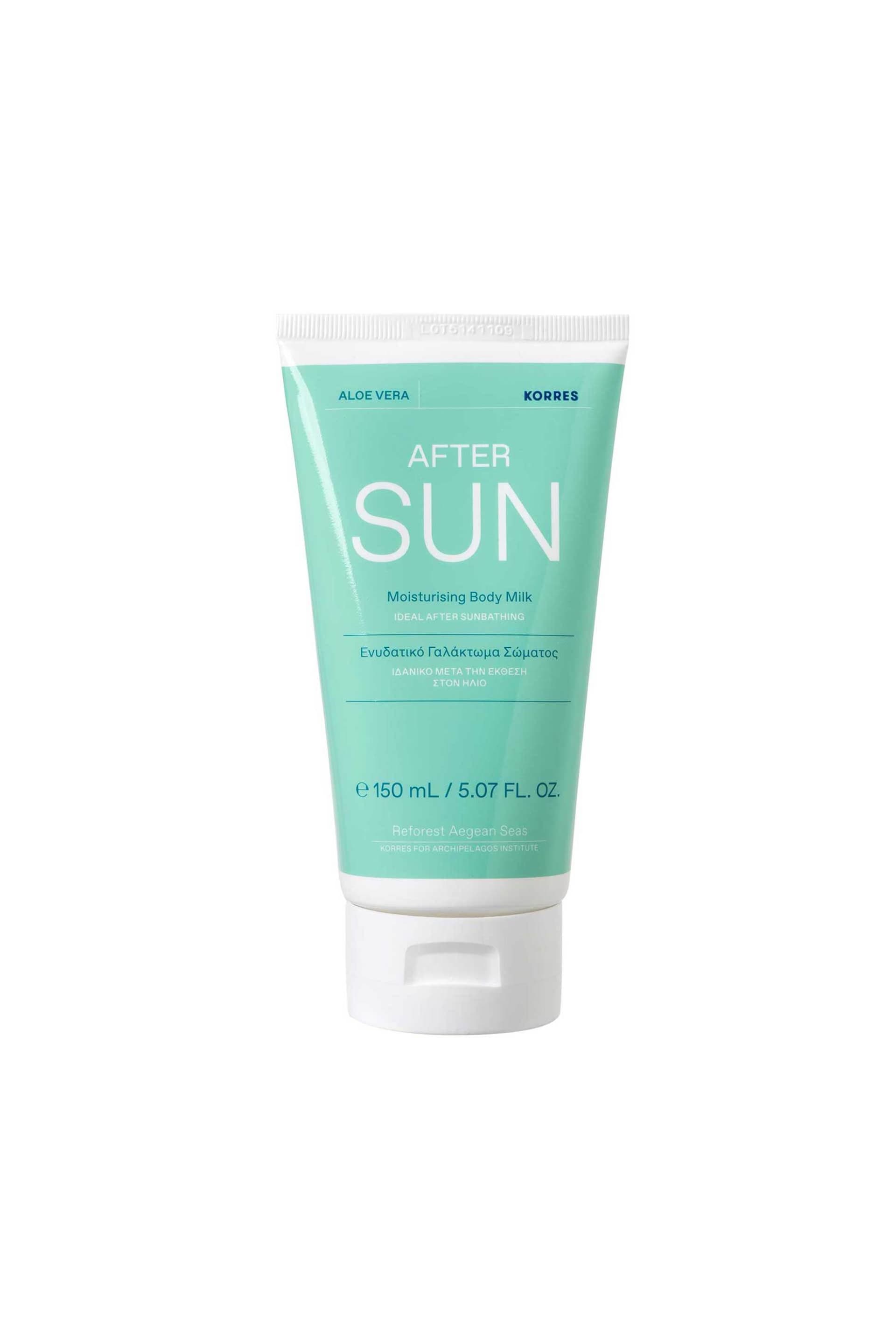 Korres Aloe Vera Ενυδατικό Γαλάκτωμα Σώματος Για Μετά Την Έκθεση Στον Ήλιο 150 ml