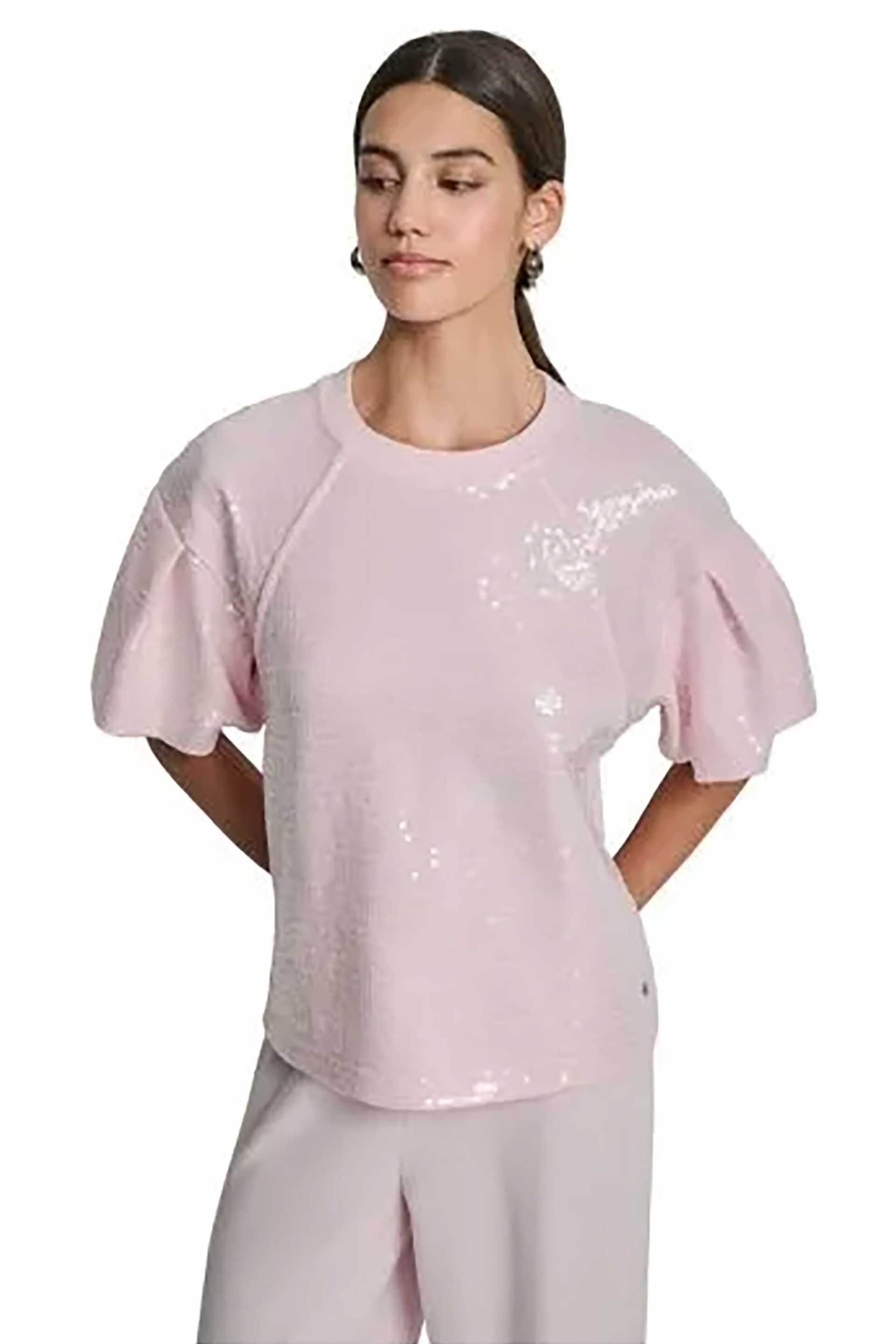 DKNY γυναικεία μπλούζα με παγιέτες
