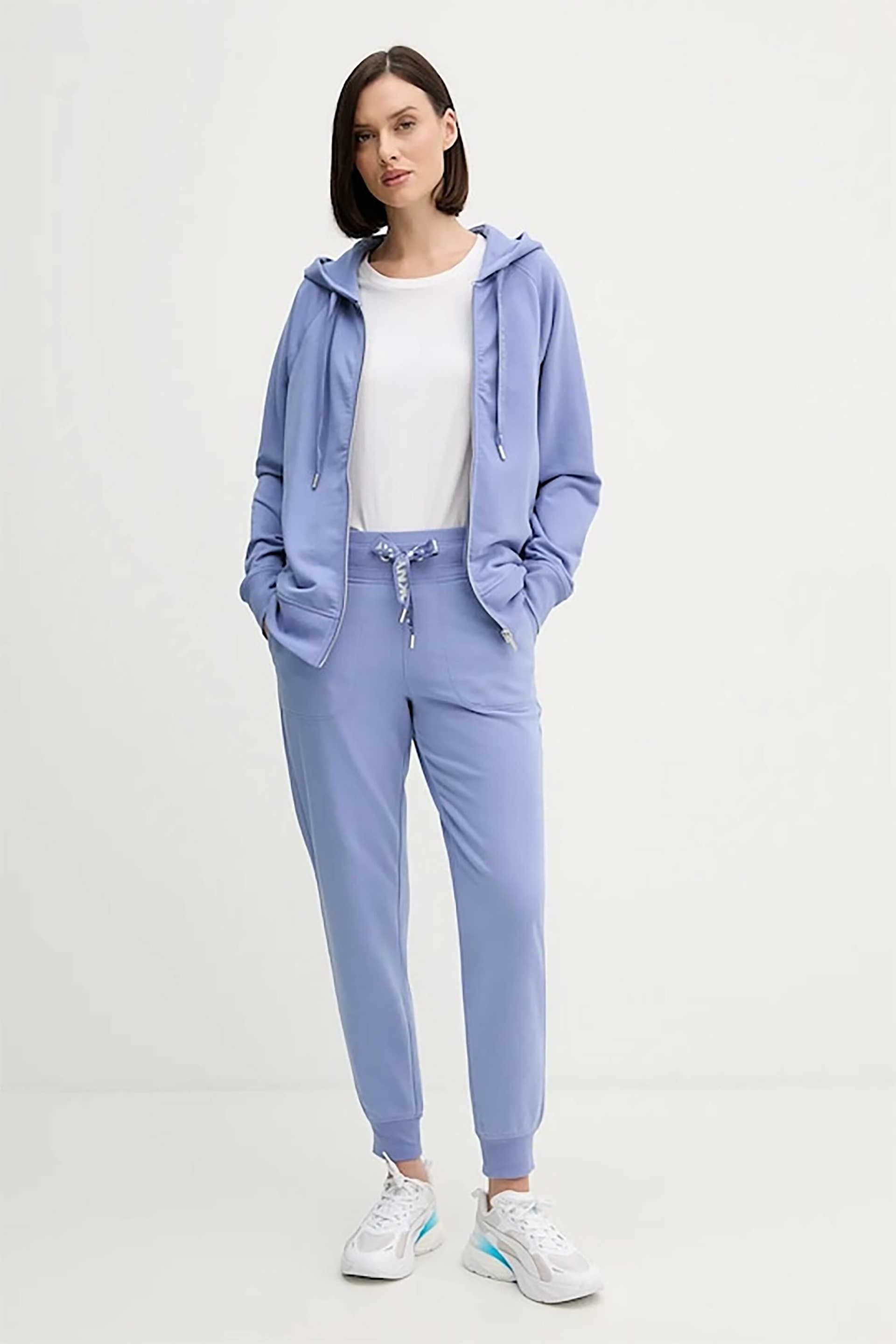 DKNY γυναικείο παντελόνι φόρμας μονόχρωμο