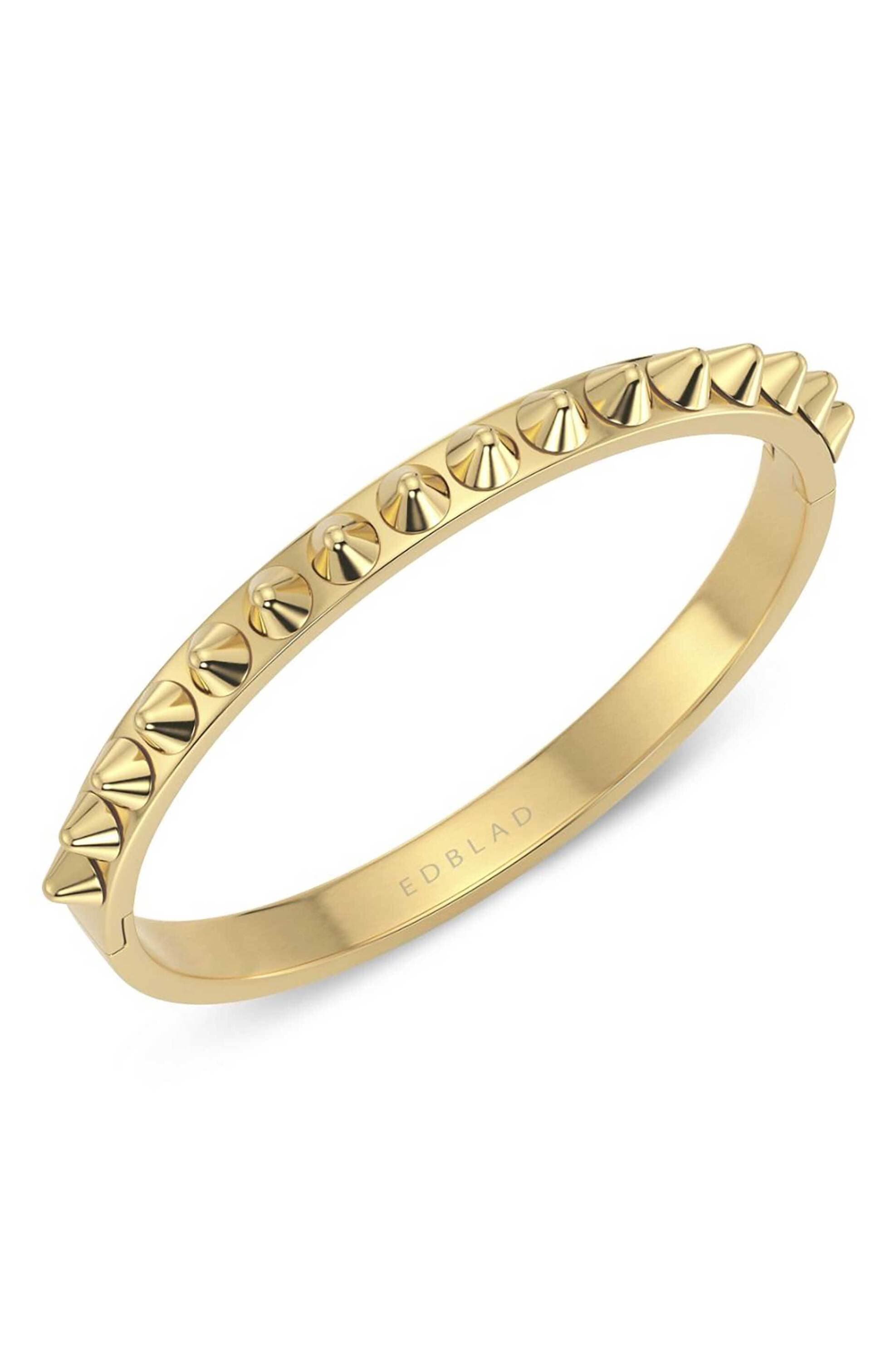EDBLAD γυναικείο βραχιόλι "Peak Bangle Gold" (L)