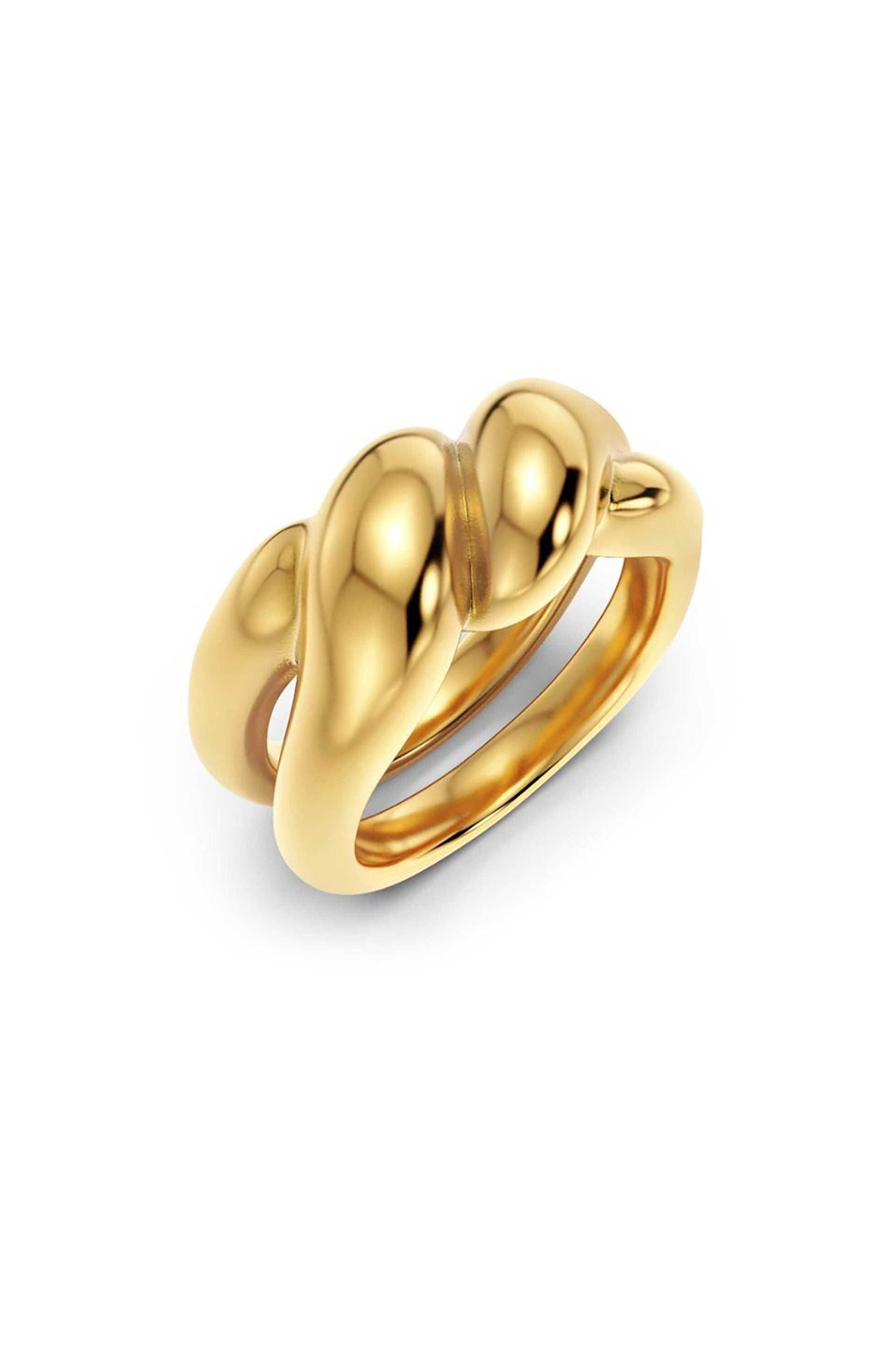 EDBLAD γυναικείο δαχτυλίδι "Twist Gold" (XL)