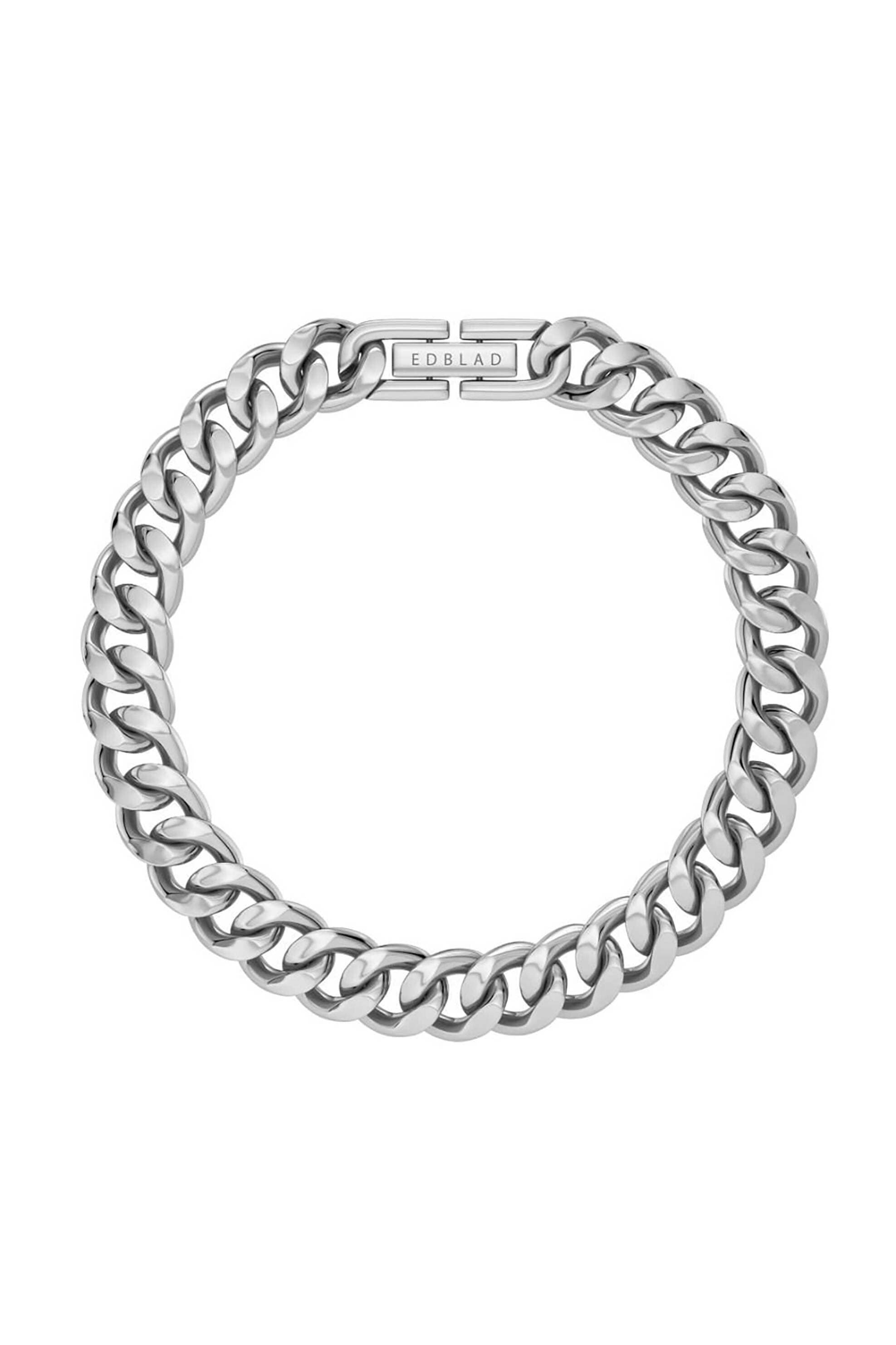 EDBLAD γυναικείο βραχιόλι "Curb Chain Bracelet Steel" (L)
