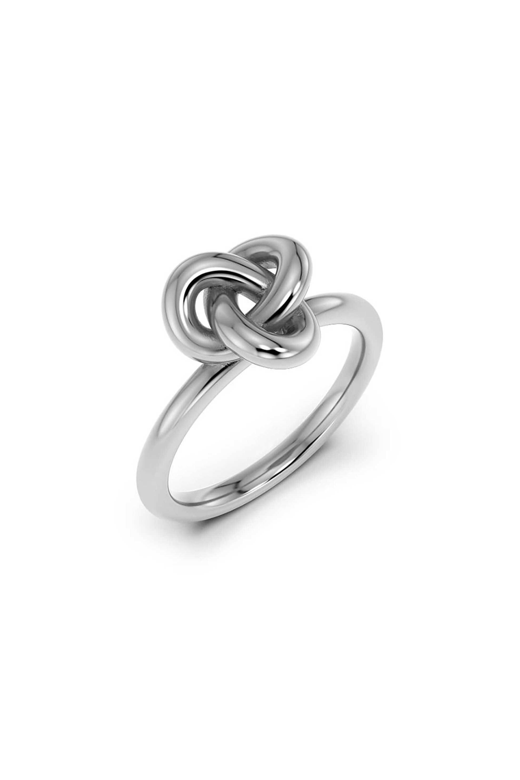 EDBLAD γυναικείο δαχτυλίδι "Infinity Knot Steel" (M)