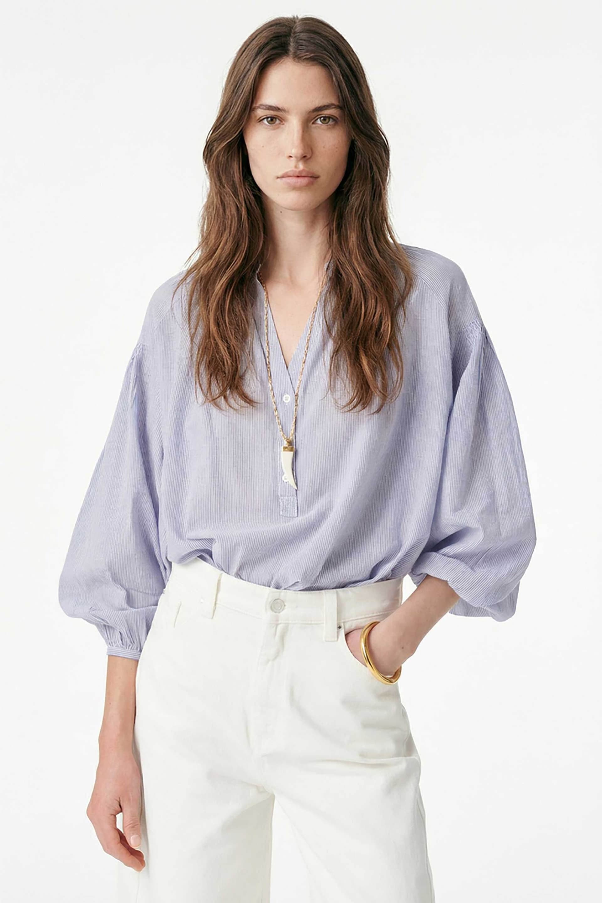 Vanessa Bruno γυναικεία μπλούζα με balloon μανίκια "Nipoa"