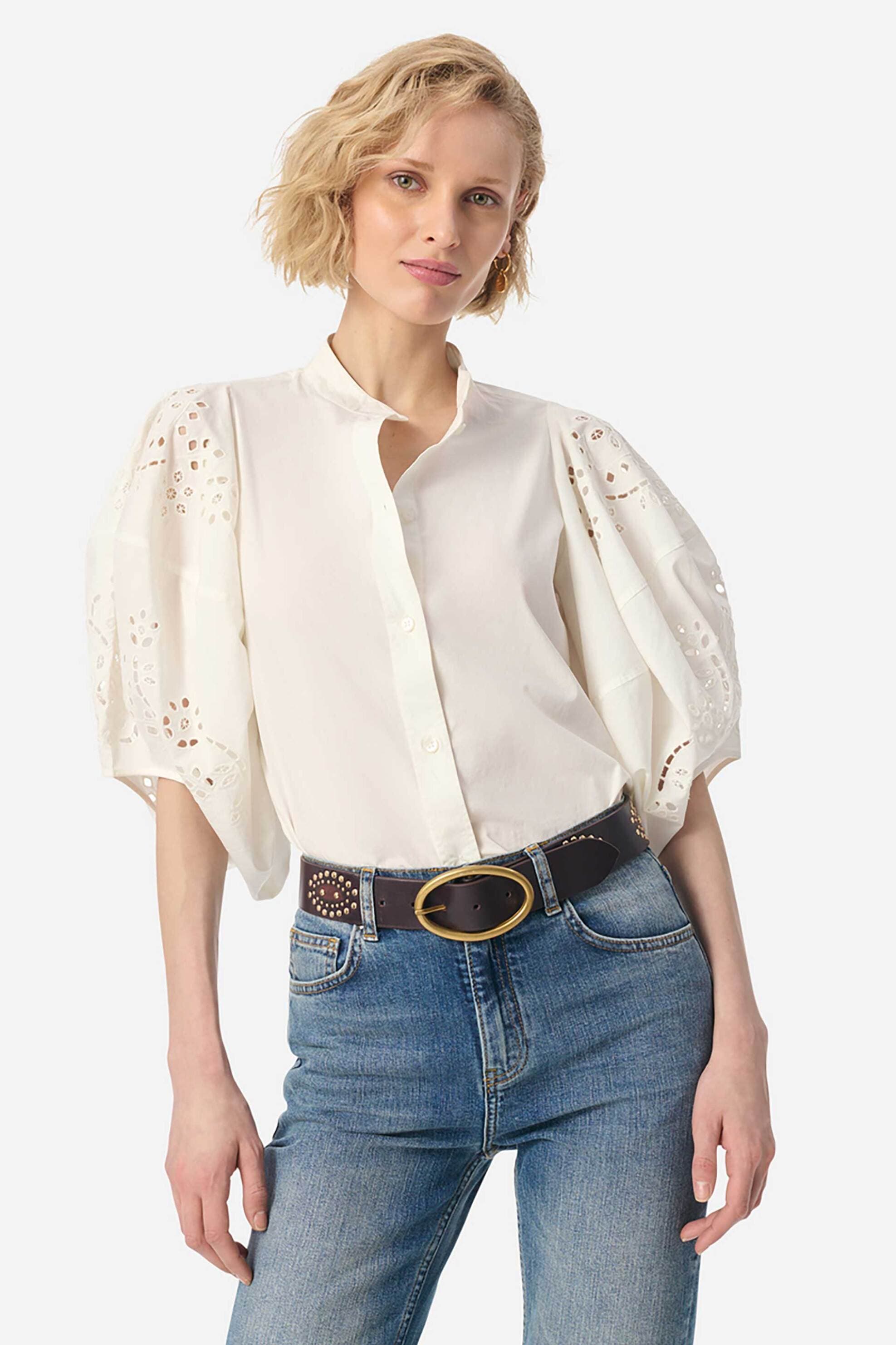 Vanessa Bruno γυναικείο πουκάμισο με διάτρητο σχέδιο "Felicie"