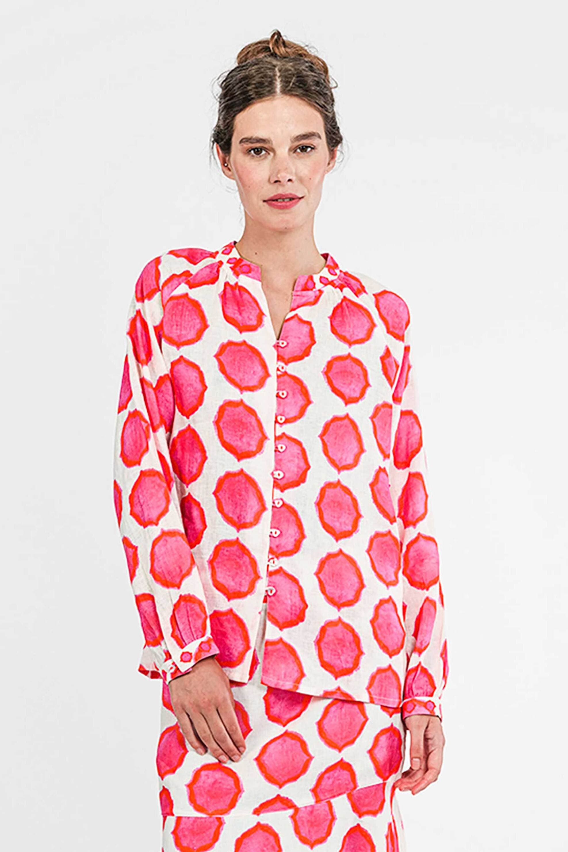 Nimo With Love γυναικεία μπλούζα με print "Woad"