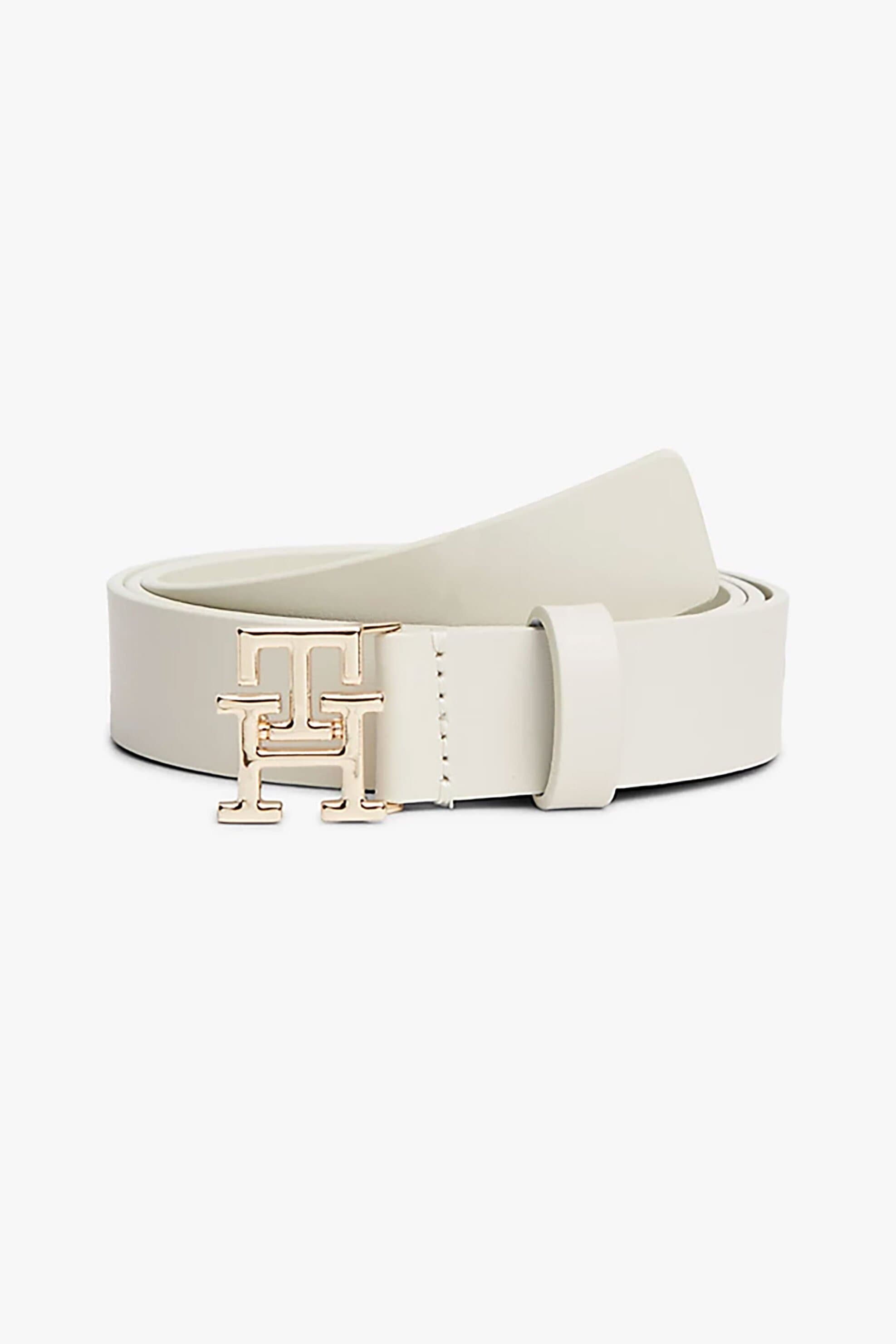 Tommy Hilfiger γυναικεία δερμάτινη ζώνη με μεταλλικό monogram