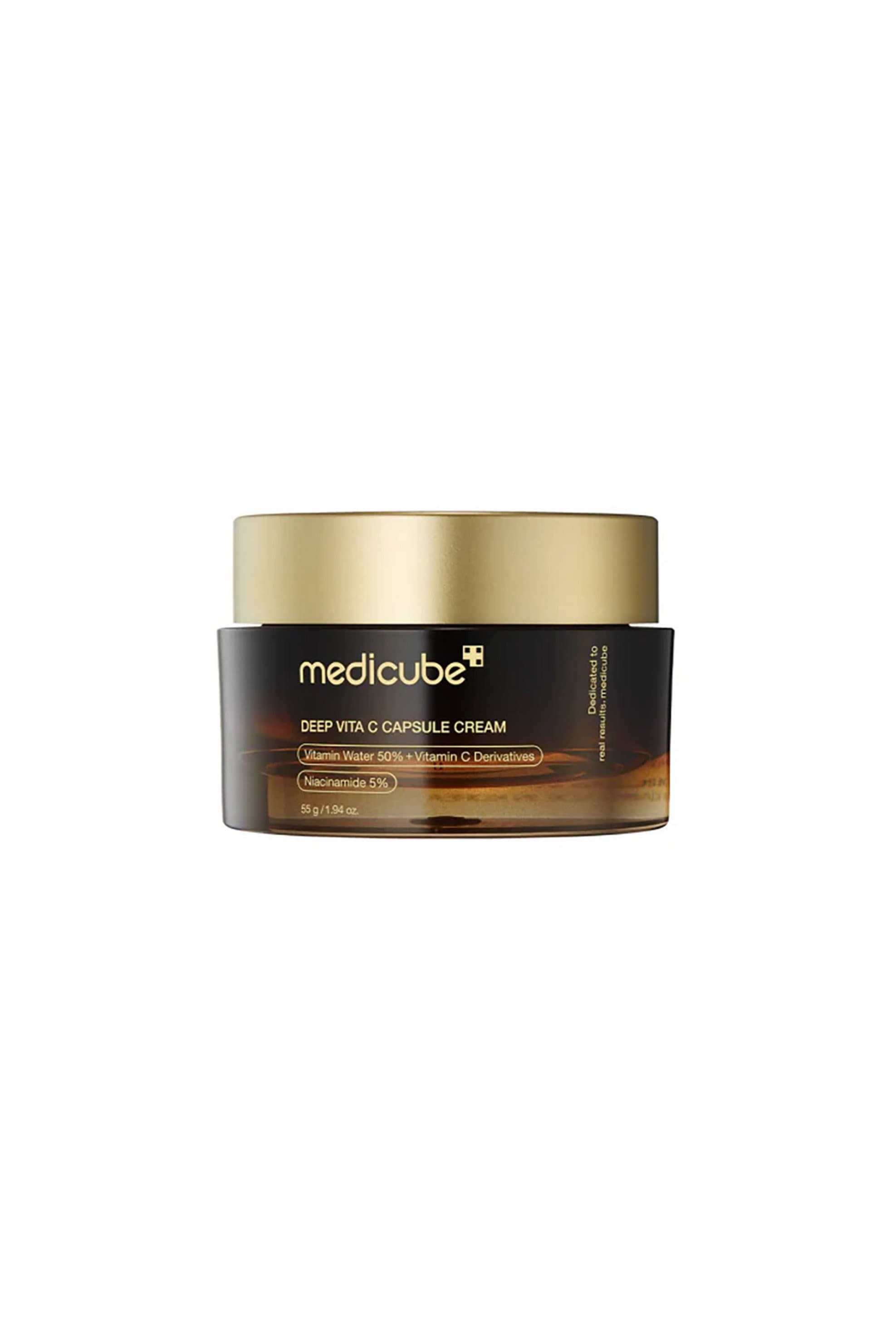 Medicube Deep Vita C Capsule Cream - Ενυδατική Κρέμα Διπλής Υφής Για Φωτεινό Δέρμα 55 gr