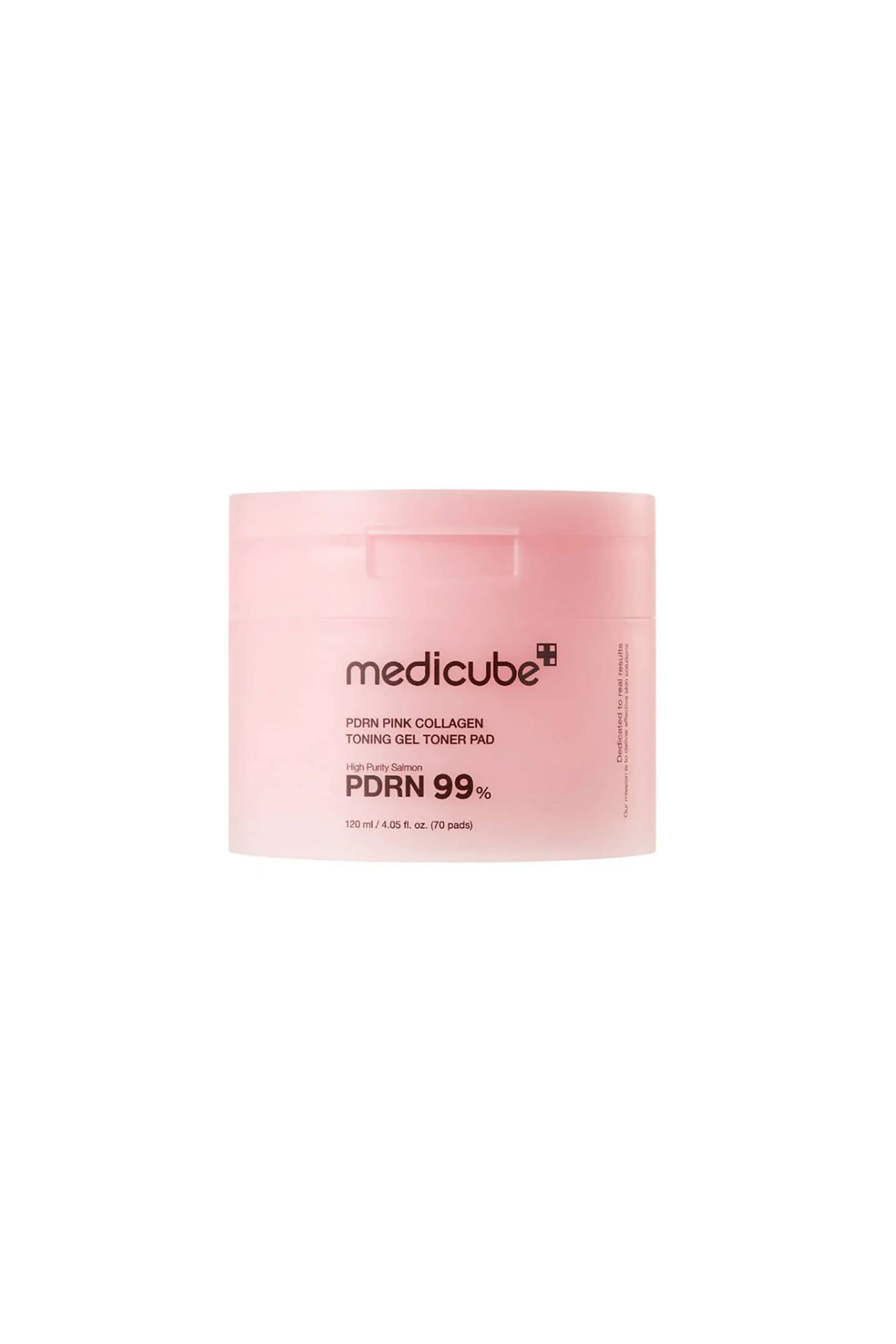 Medicube PDRN Pink Collagen Toning Gel Toner Pad - Επιθέματα Εντατικής Ενυδάτωσης, Σύσφιξης & Λάμψης (70 pads)
