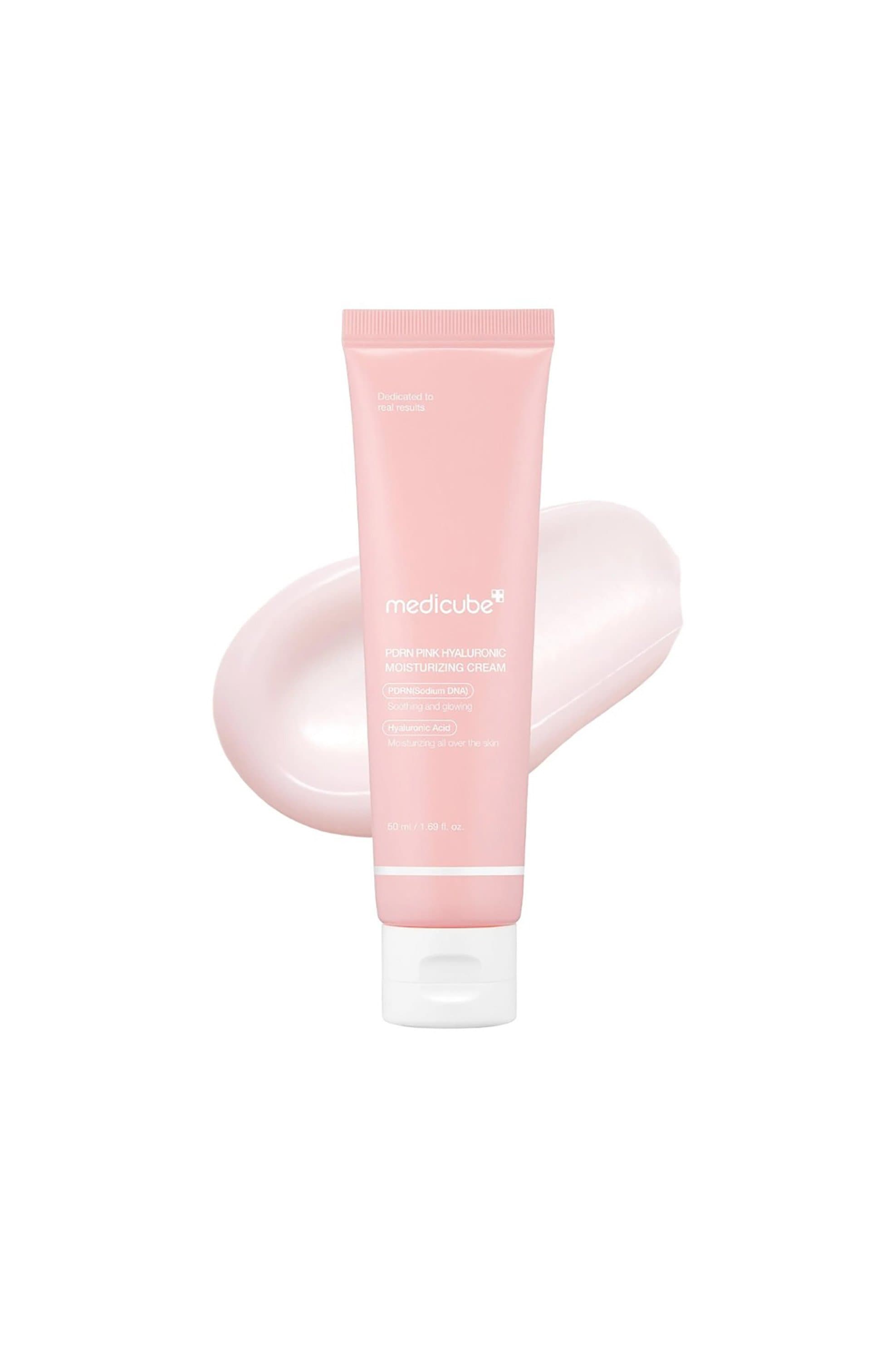 Medicube PDRN Pink Hyaluronic Moisturizing Cream - Αντιγηραντική Κρέμα Με Dna Σολωμού 50 ml